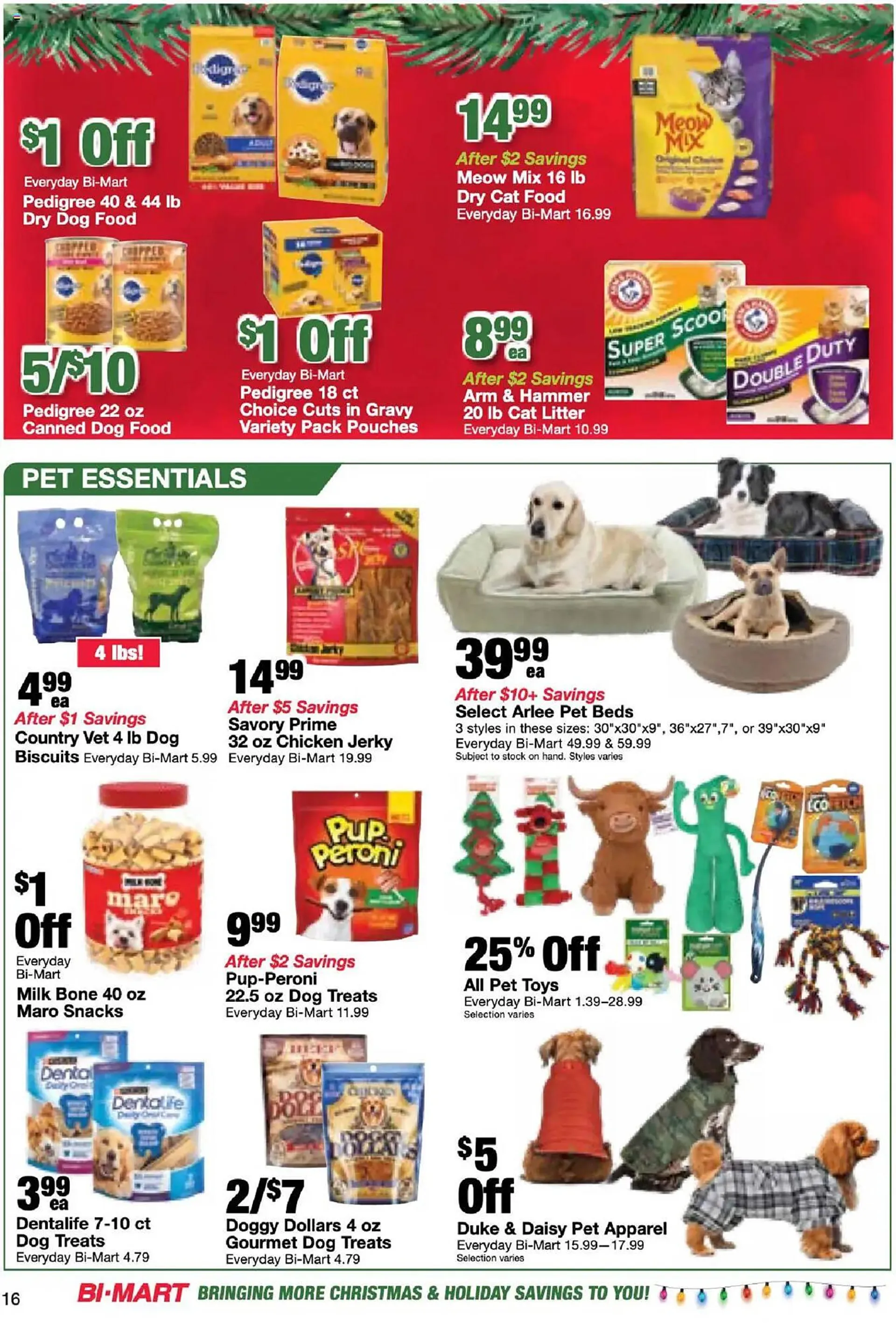 Weekly ad Bi-Mart Weekly Ad from December 17 to December 24 2024 - Page 16