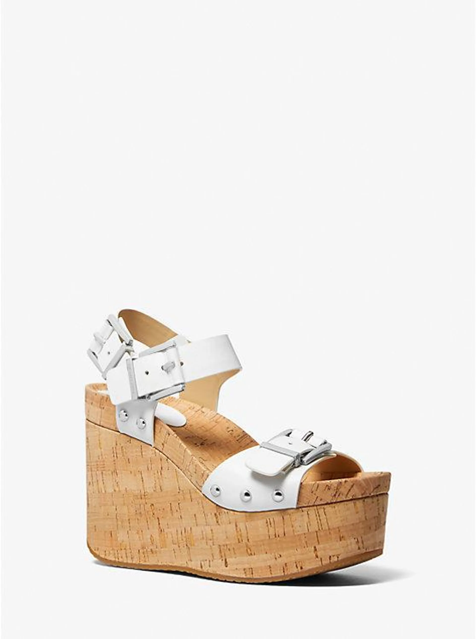 Colby Leather Wedge Sandal