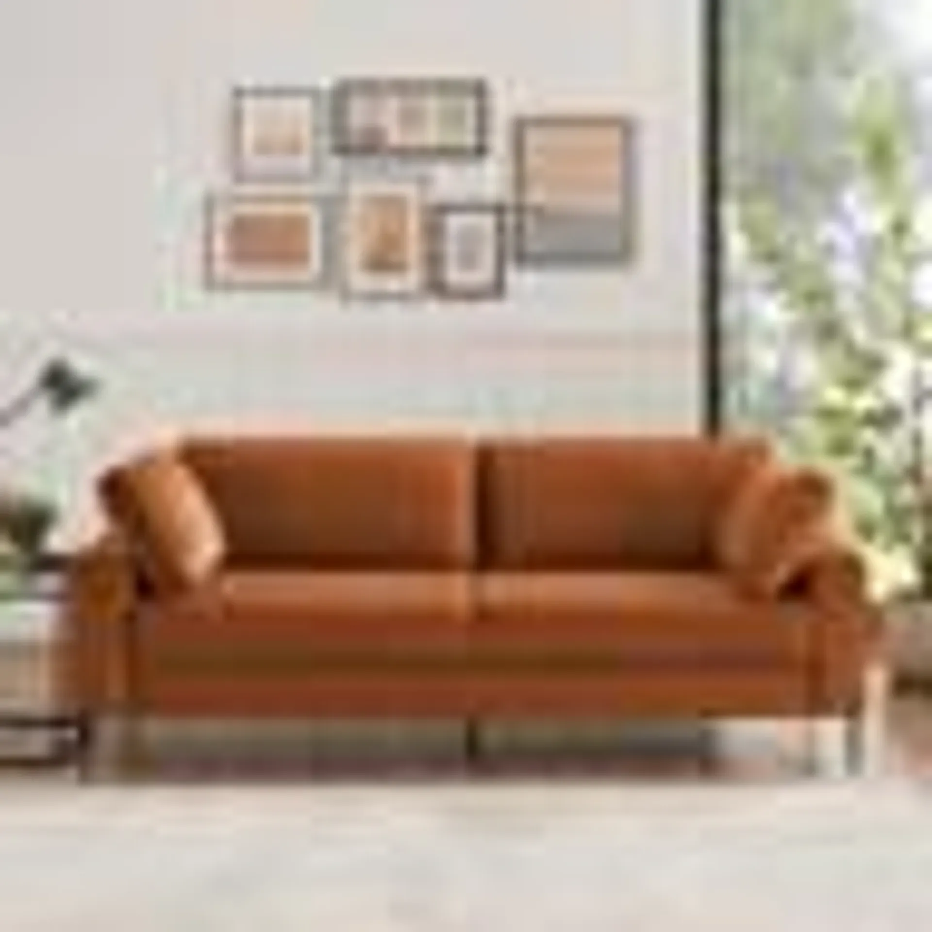 Jeses MINIMORE Modern Style Etta 84.3" Mid-Century Modern Design Sofa