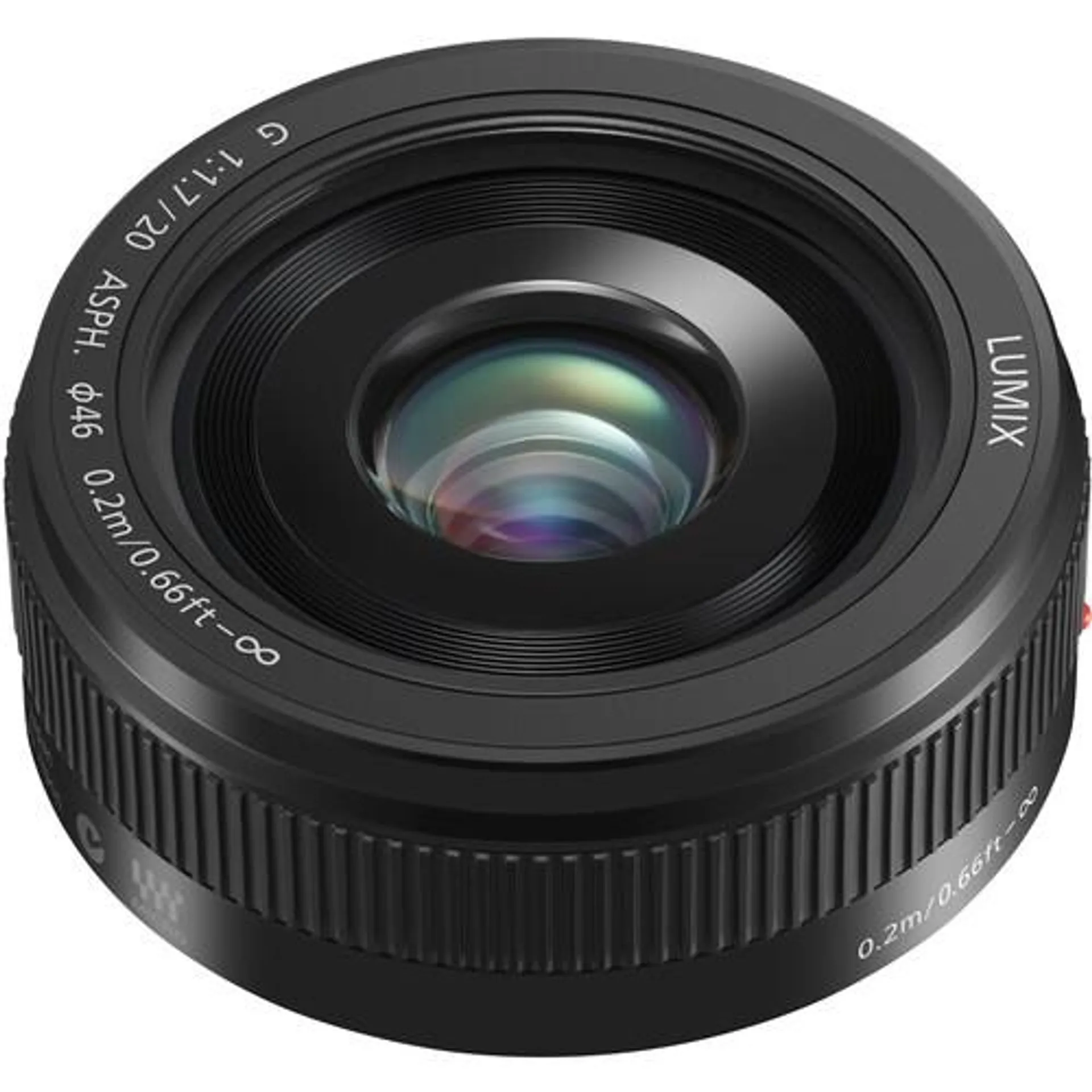 Panasonic Lumix G 20mm f/1.7 II ASPH. Lens (Black)