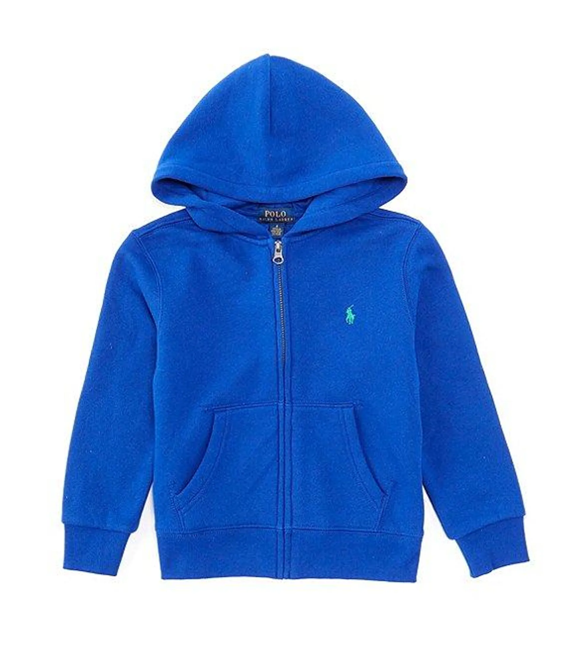 Little Boys 2T-7 Long Sleeve Fleece Full-Zip Hoodie