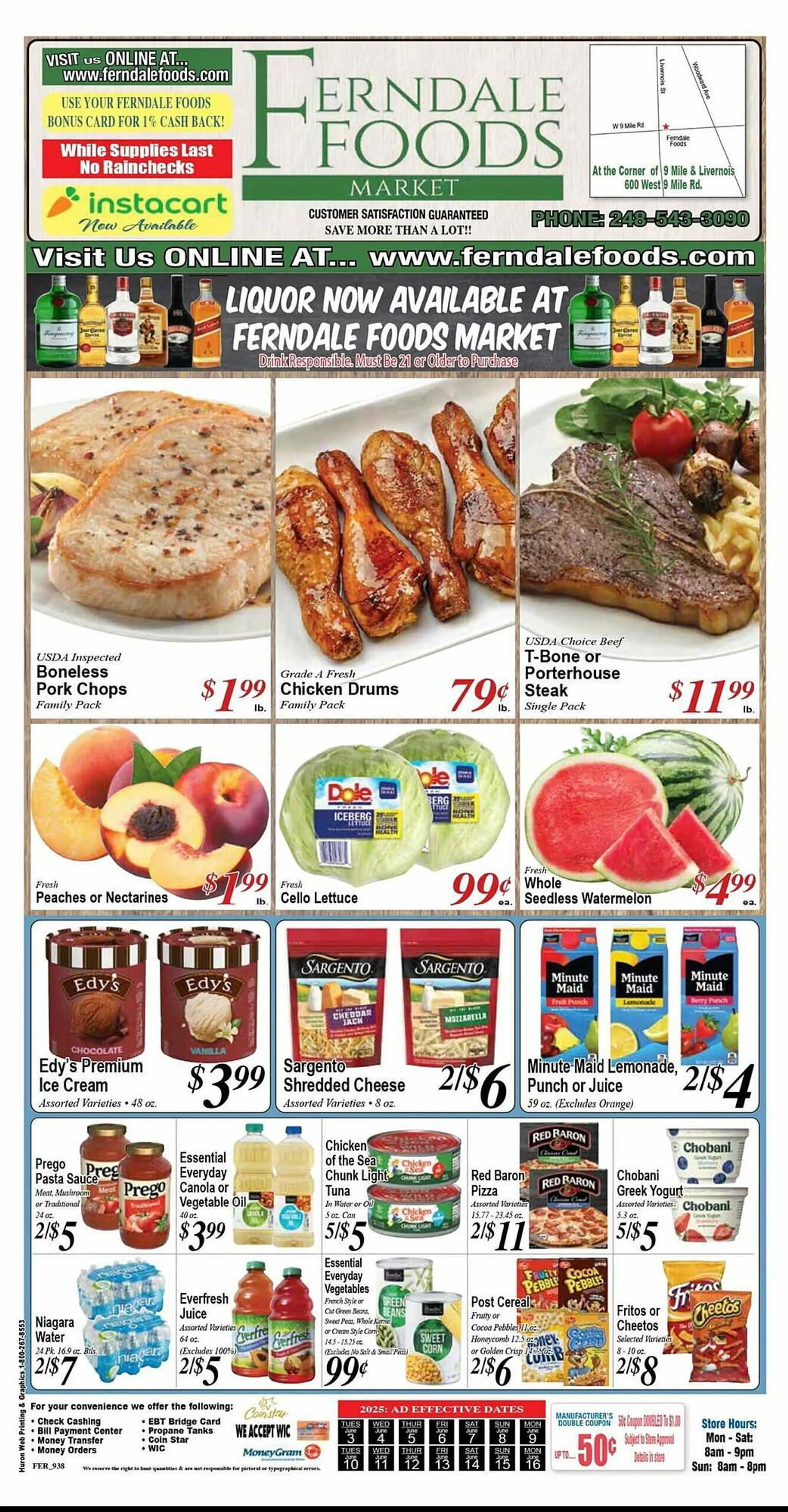Weekly ad Ferndale Foods Weekly Ad from June 3 to June 16 2025 - Page 1