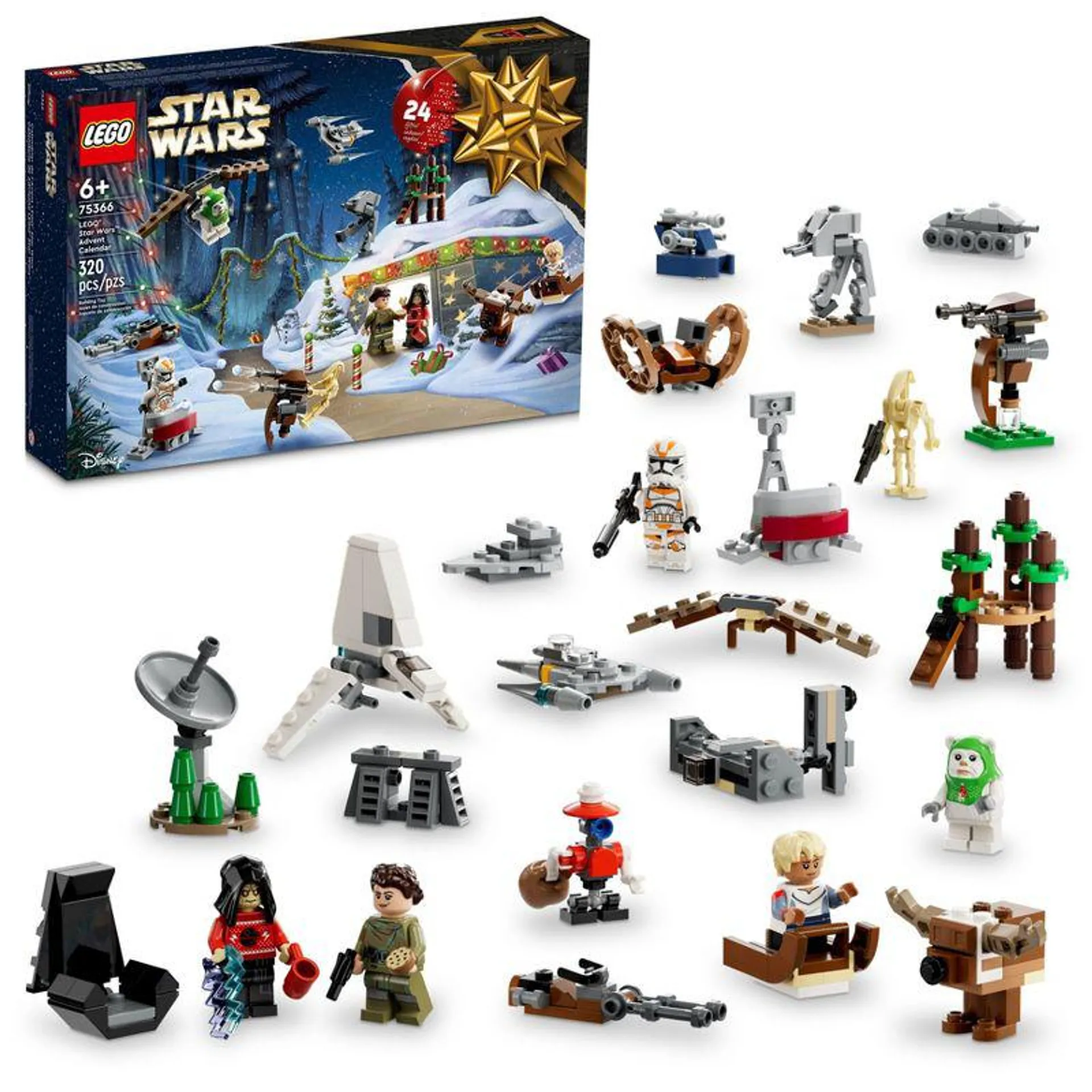 LEGO Star Wars 2023 Advent Calendar Holiday Building Set 75366