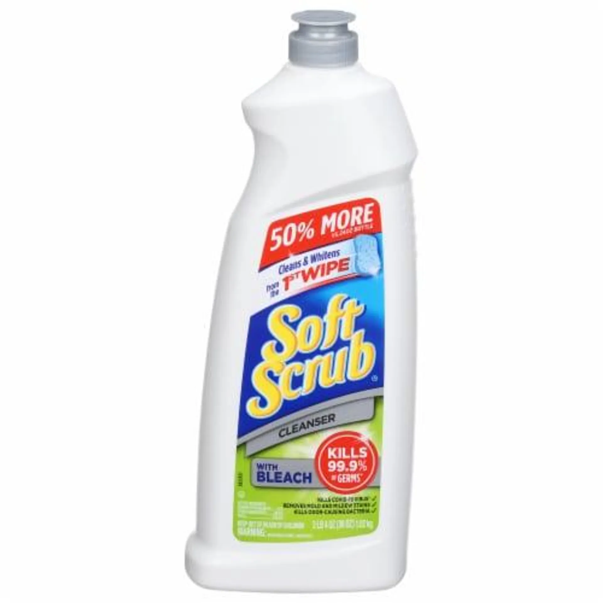 Soft Scrub® Antibacterial All-Purpose Cleanser With Bleach