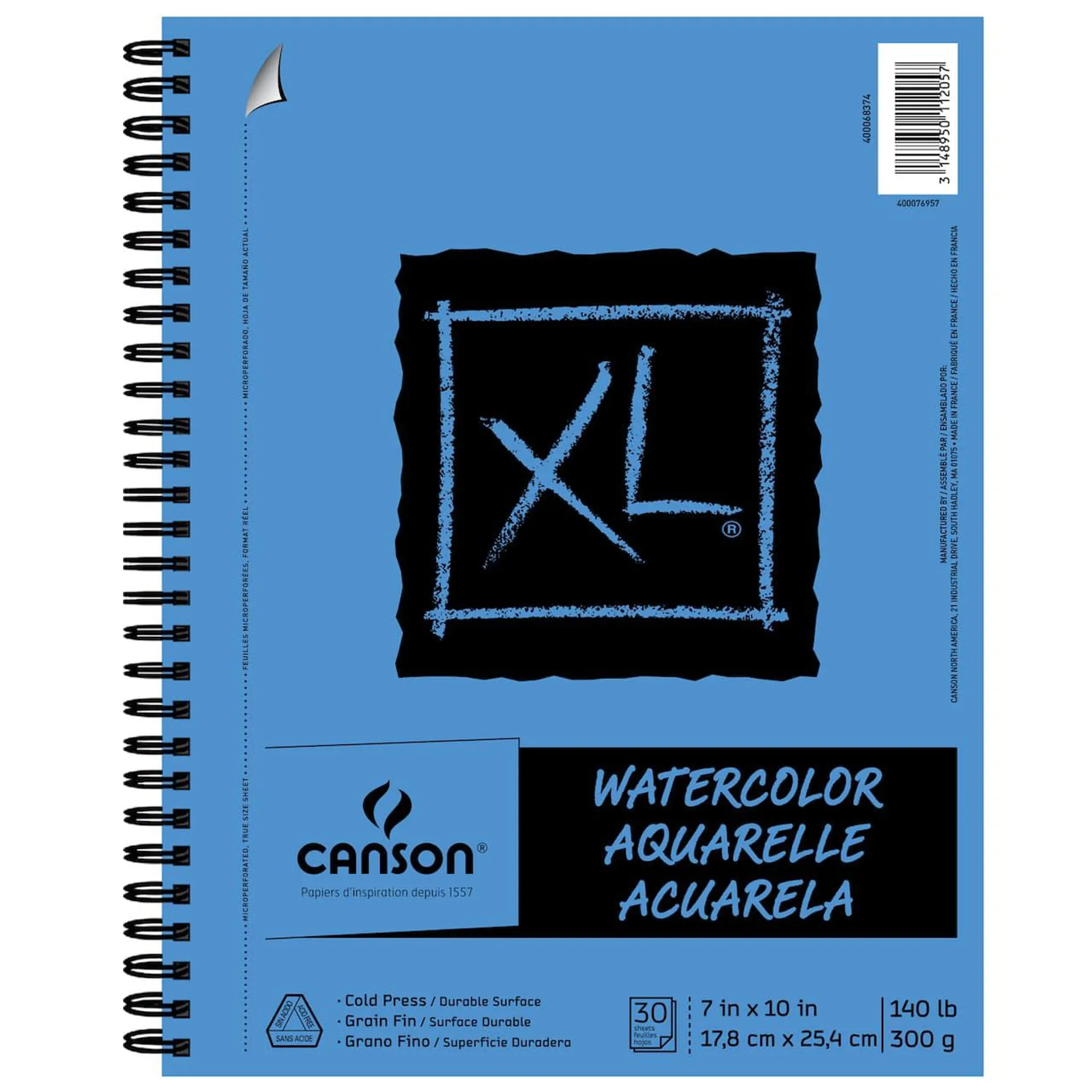 12 Pack: Canson® XL® Watercolor Pad