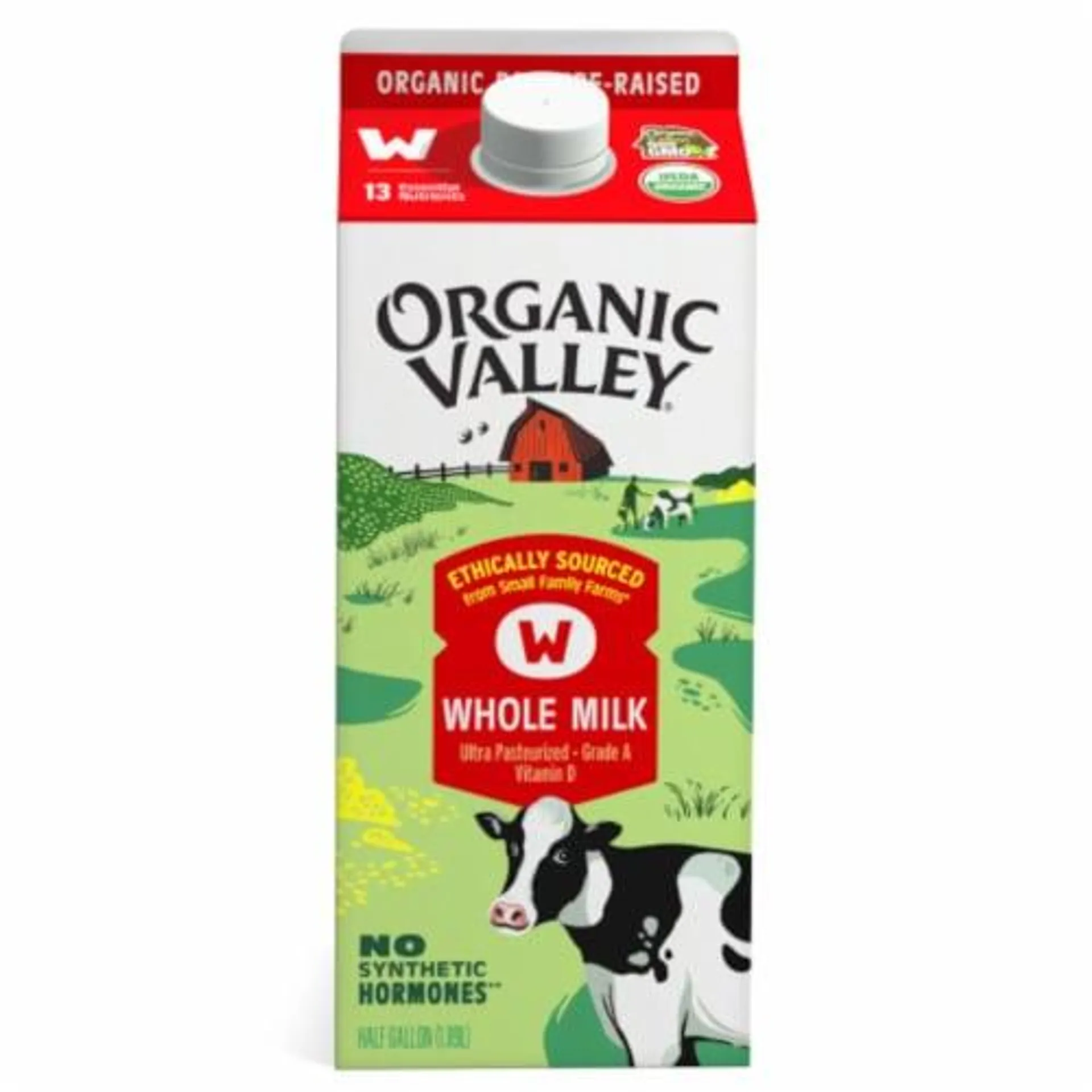 Organic Valley® Whole Milk Half Gallon