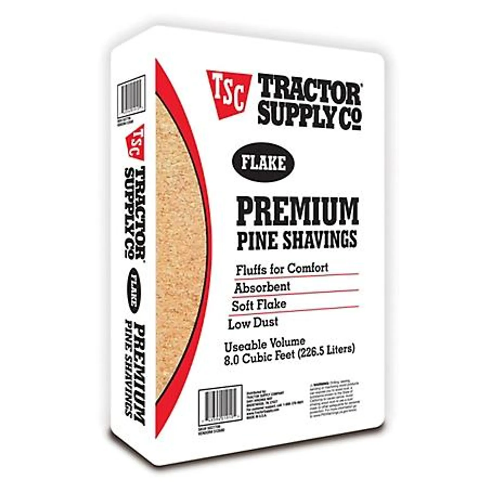 Tractor Supply Flake Premium Pine Animal Shavings, 8 cu. ft.