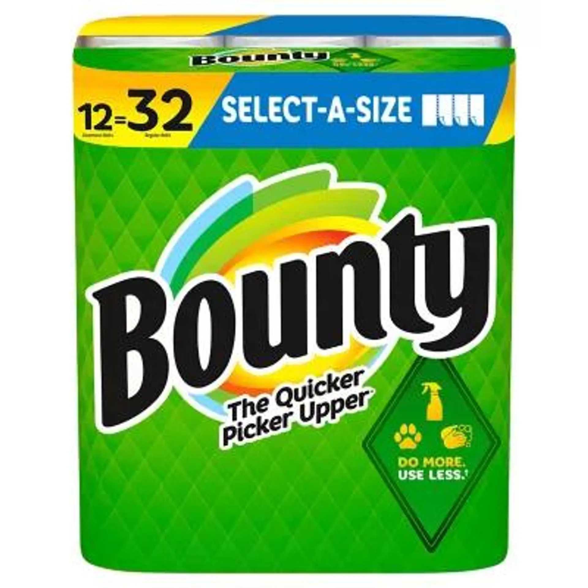 Bounty Select-A-Size 2-Ply Paper Towels, 12 rolls, 120 sheets/roll