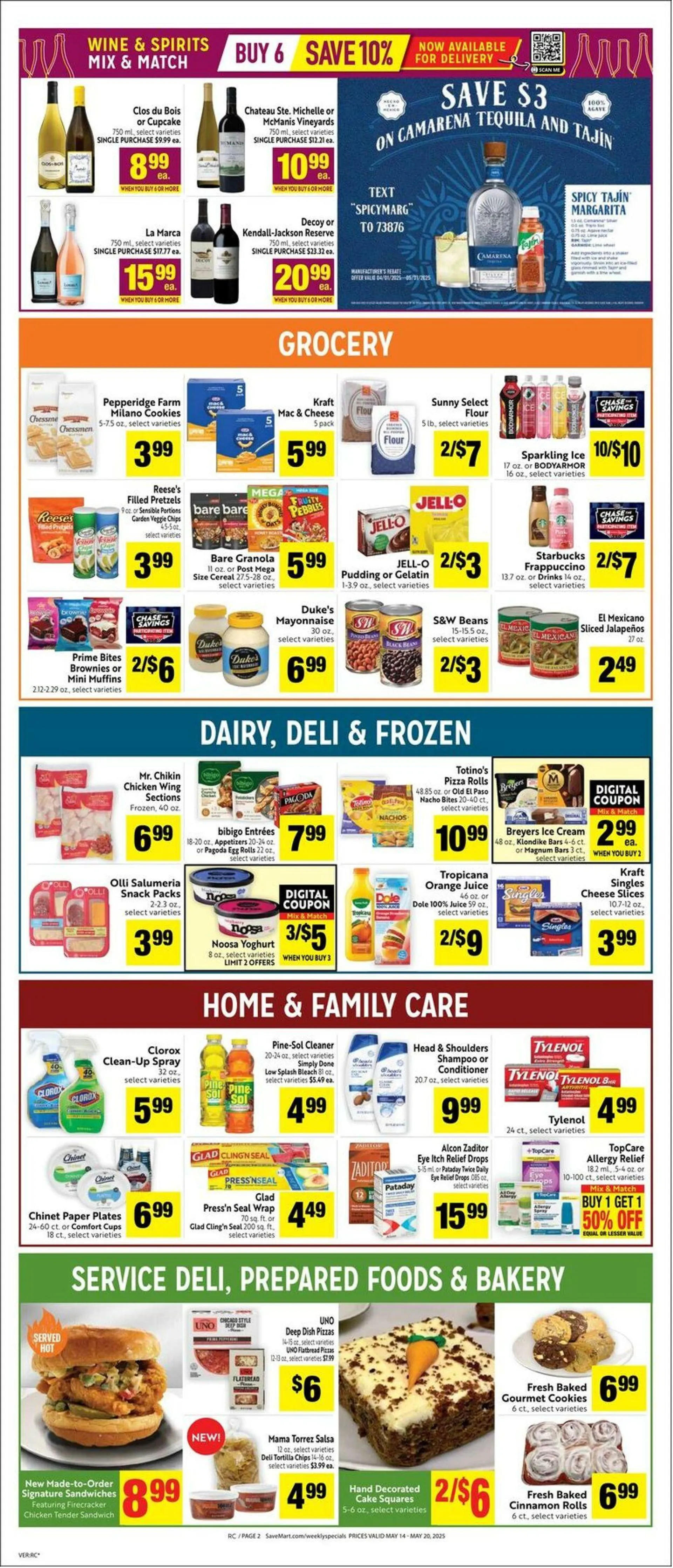 Weekly ad Save Mart Current weekly ad from May 14 to May 20 2025 - Page 2
