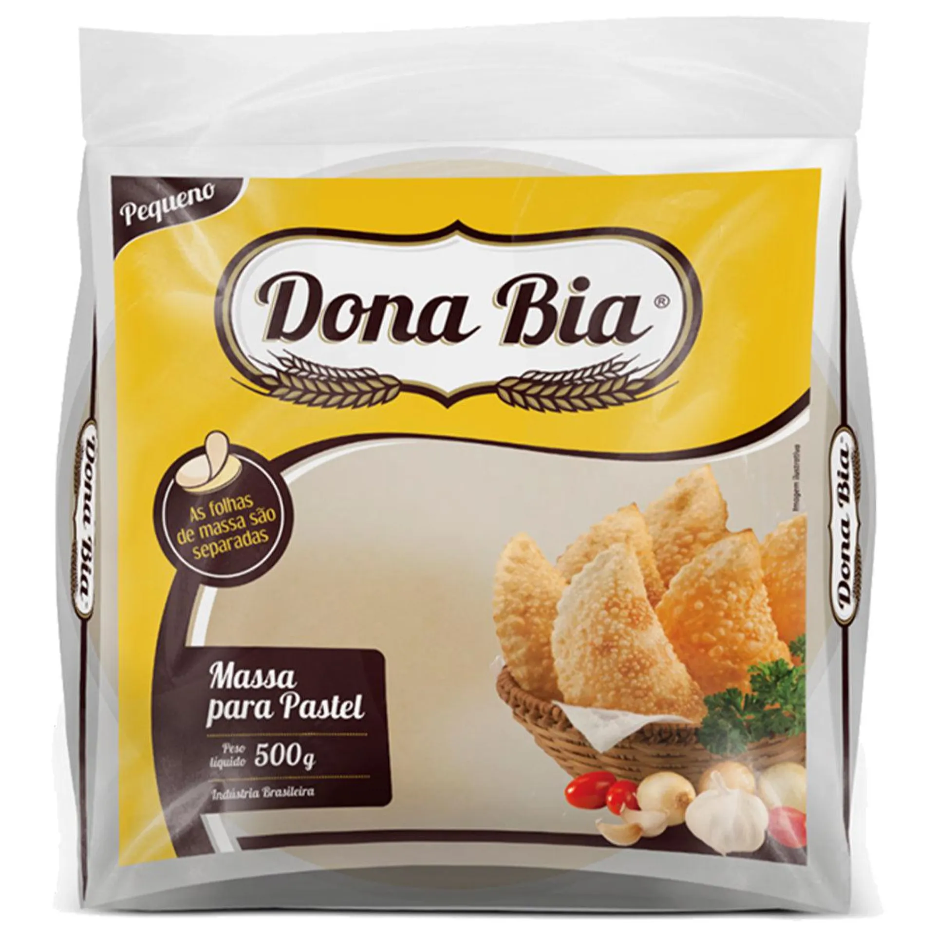 Dona Bia Massa Pastel Medio 500g