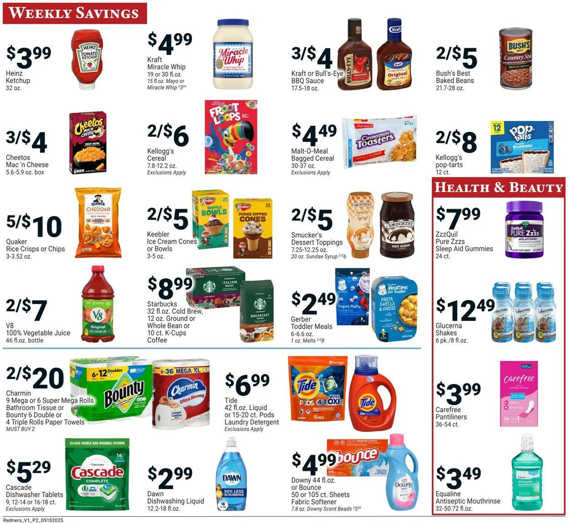Weekly ad Redner’s Warehouse Market Current weekly ad from May 15 to May 21 2025 - Page 2