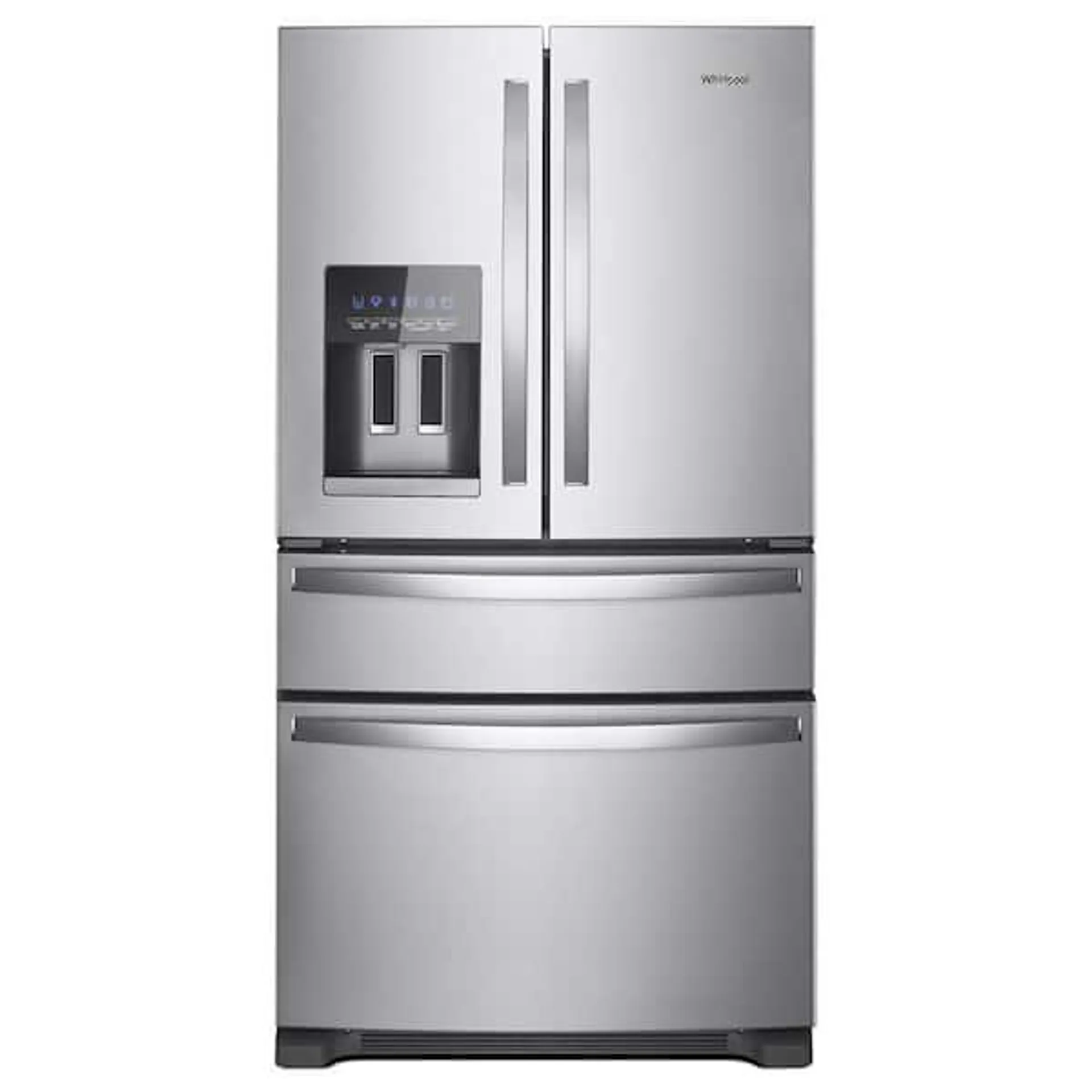 36 in. 24.5 cu. ft. Standard Depth French Door Refrigerator in Fingerprint Resistant Stainless Steel