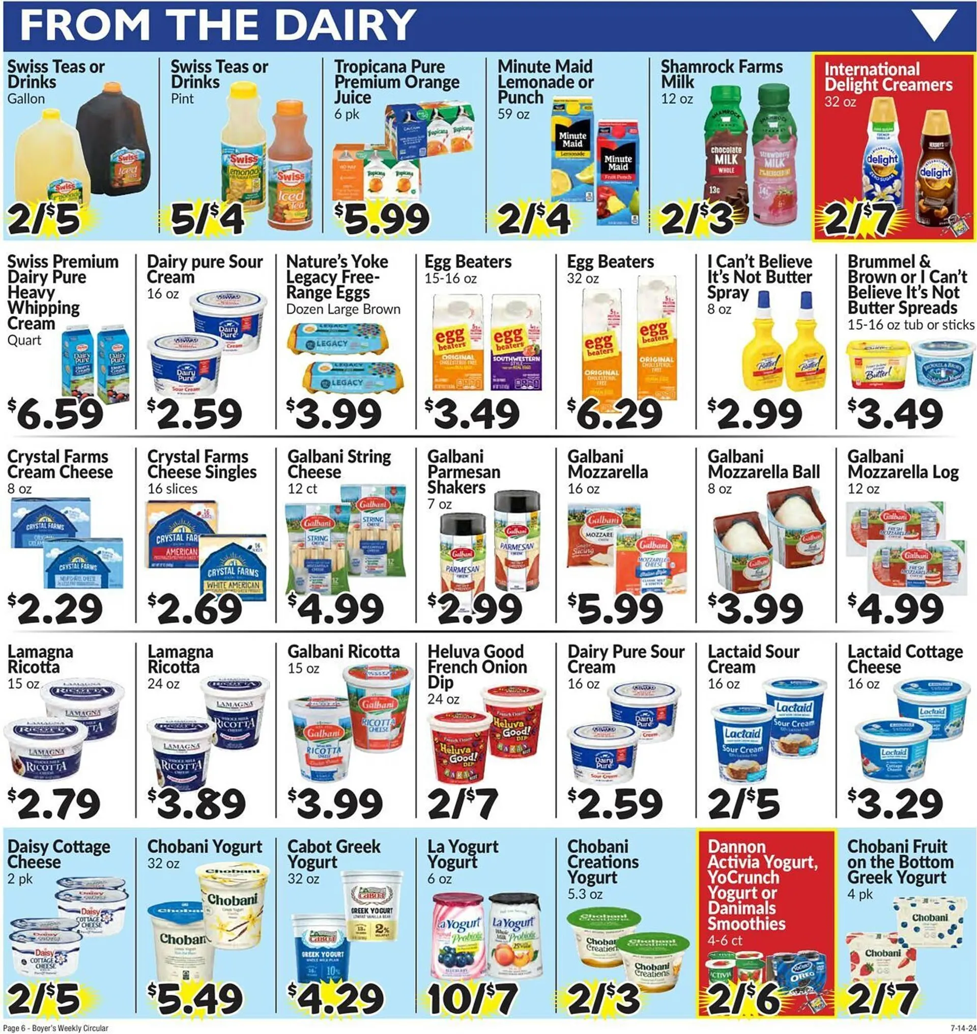 Weekly ad Boyer's Food Markets Weekly Ad from July 14 to July 20 2024 - Page 9