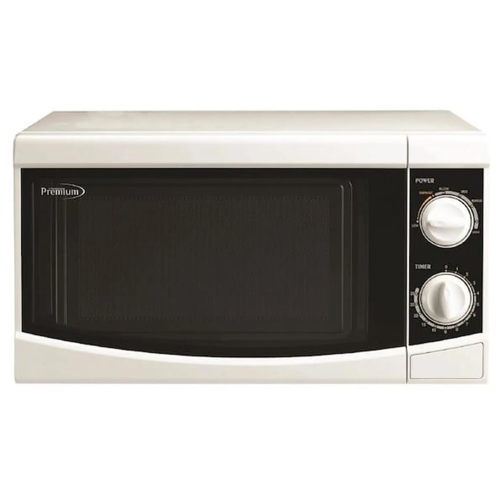 0.7 cu. ft. Counter top Microwave Oven in White