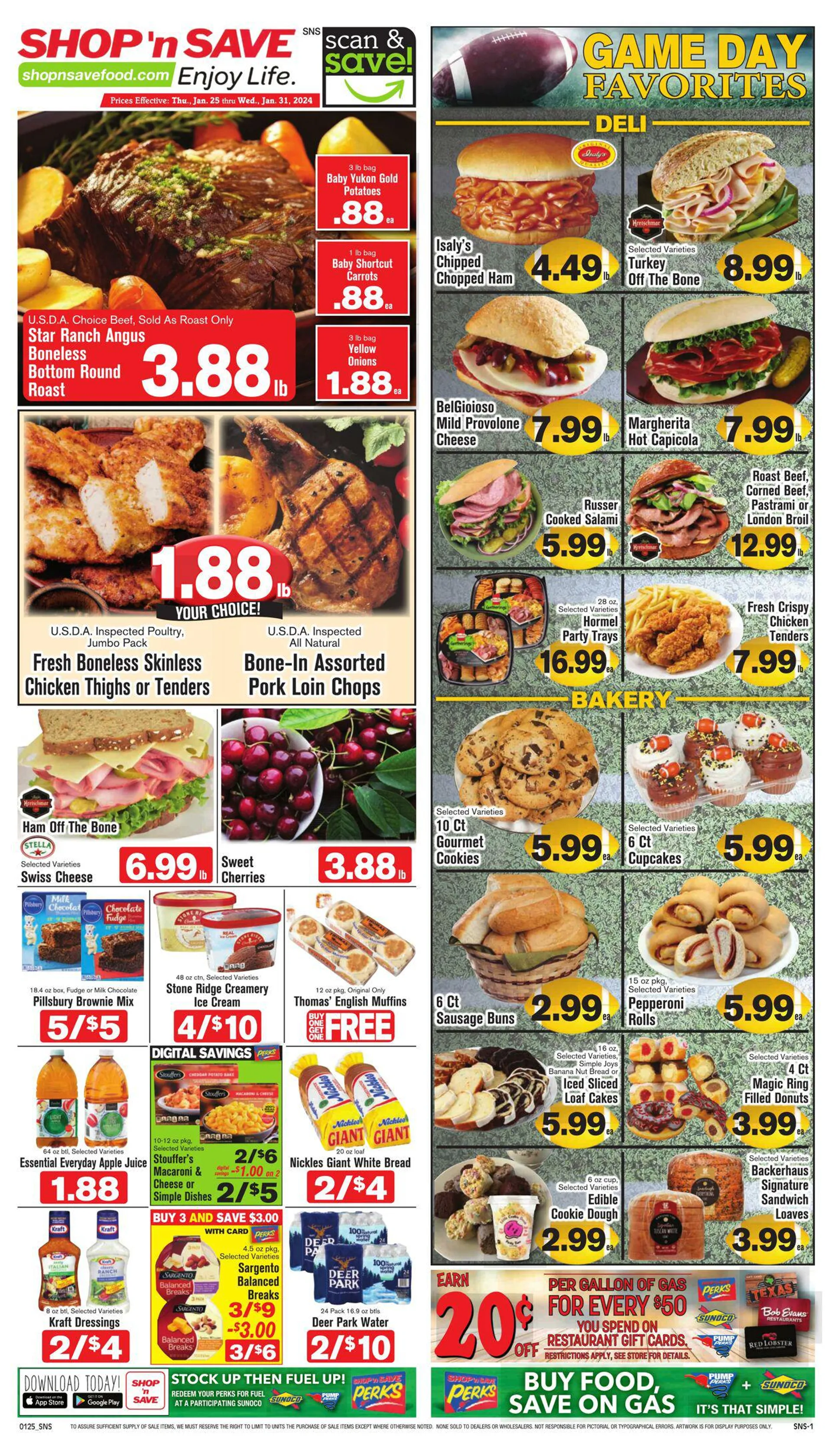 Weekly ad Shop'n Save from January 25 to January 31 2024 - Page 1