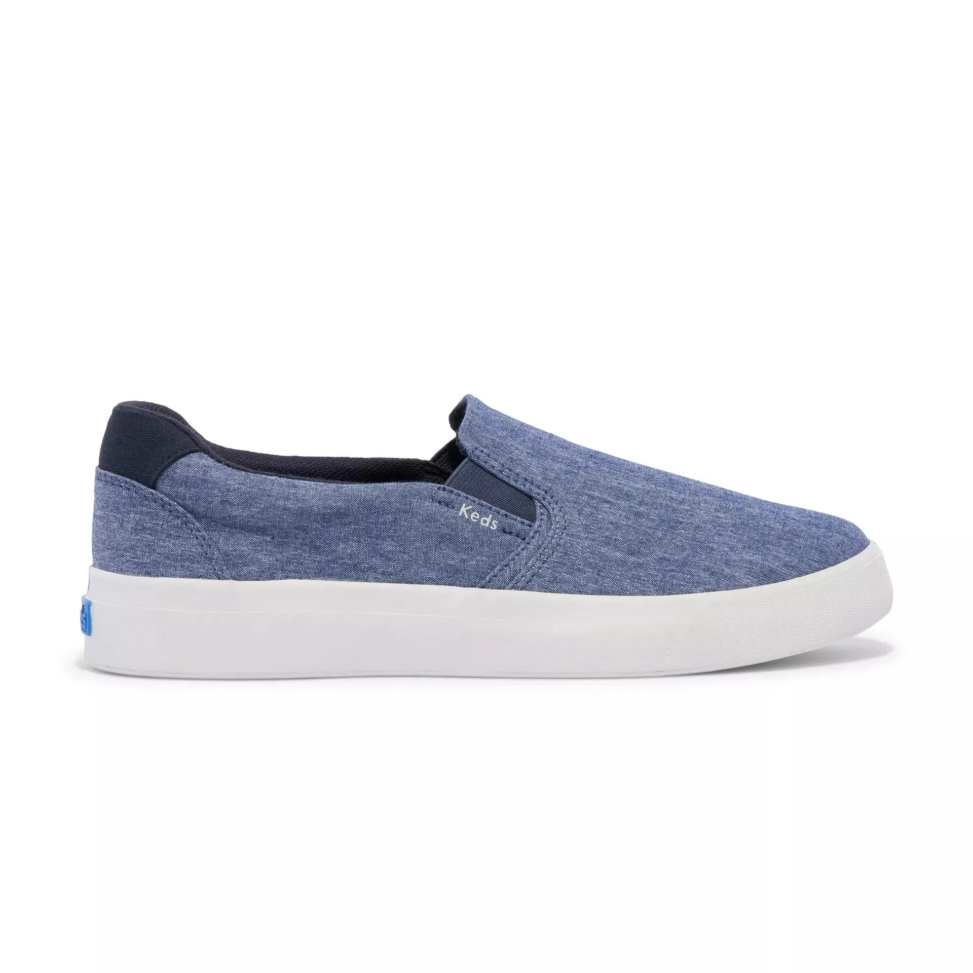 Keds Pursuit Slip Flecked Chambray Slip On