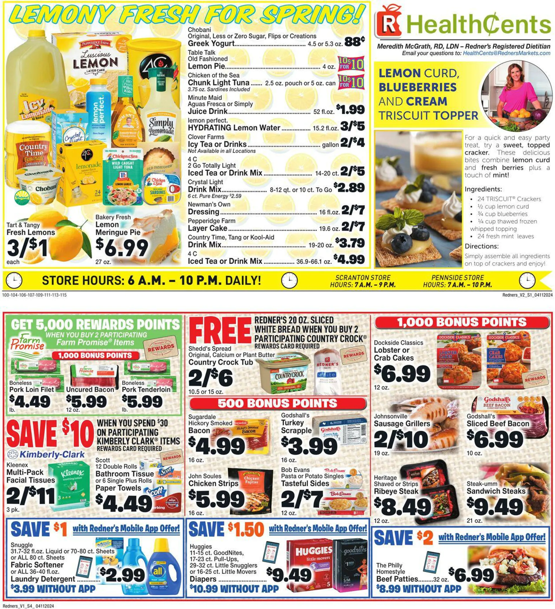 Weekly ad Redner’s Warehouse Market Current weekly ad from April 11 to April 17 2024 - Page 2