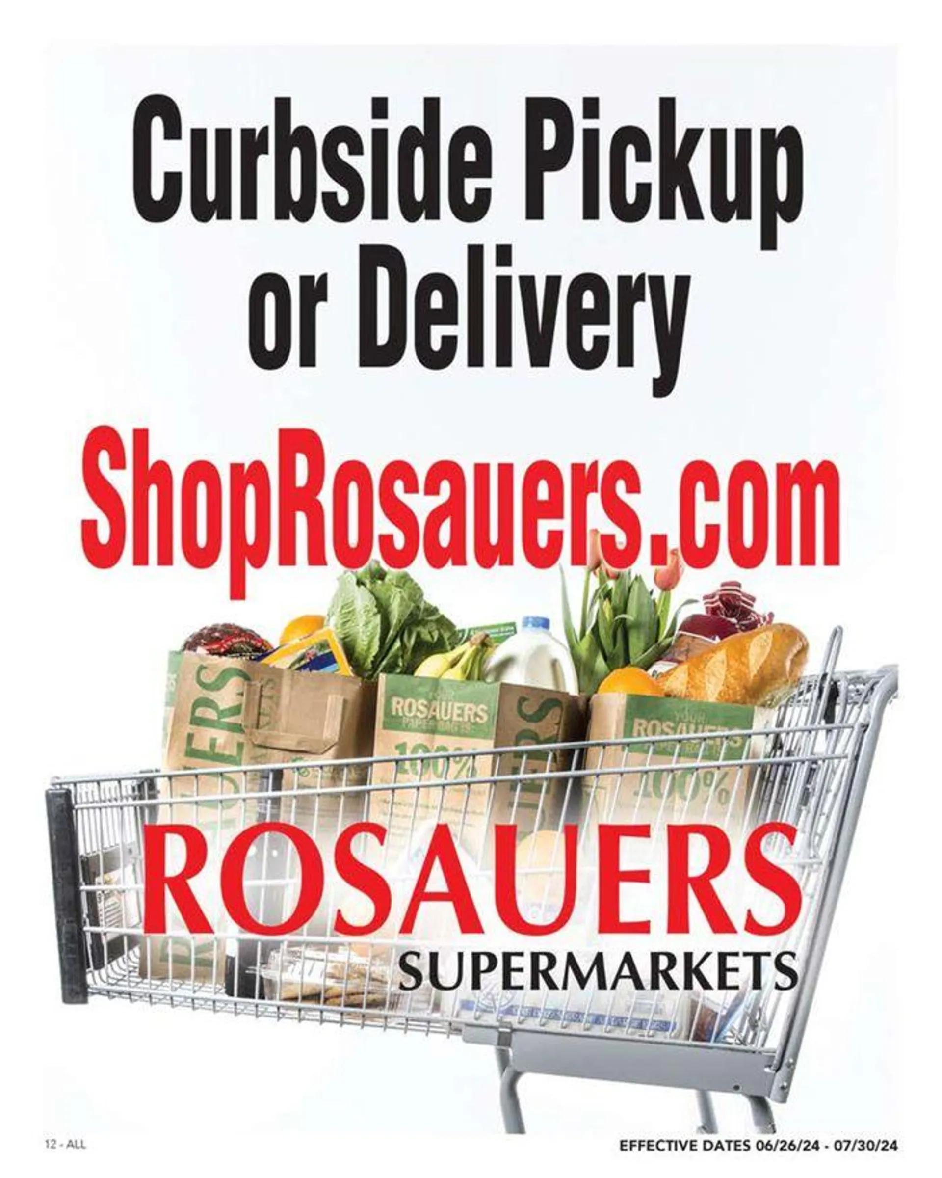 Weekly ad Rosauers Monthly Power Buys from June 26 to July 30 2024 - Page 12