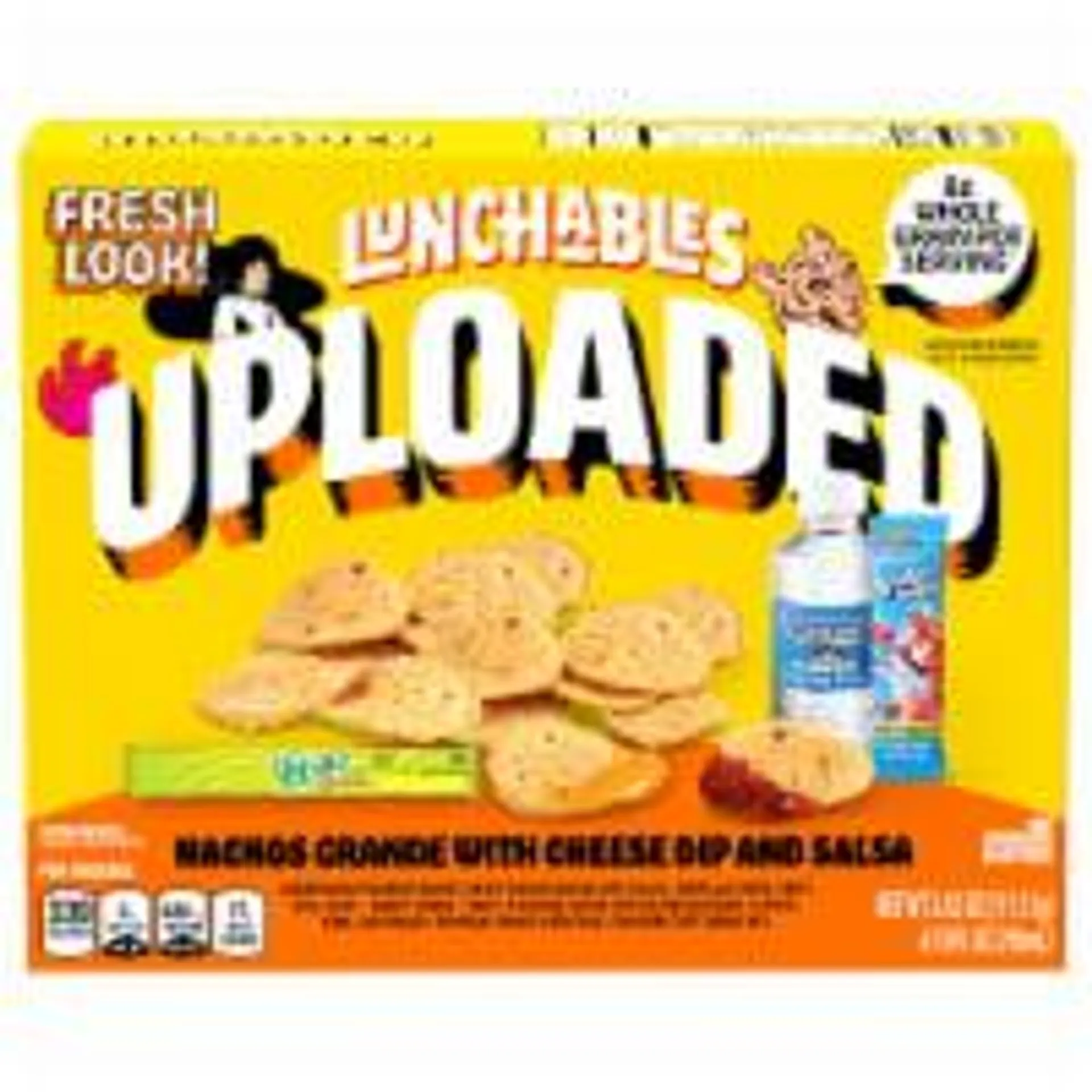 Lunchables Uploaded Nachos Grande Meal Kit Box