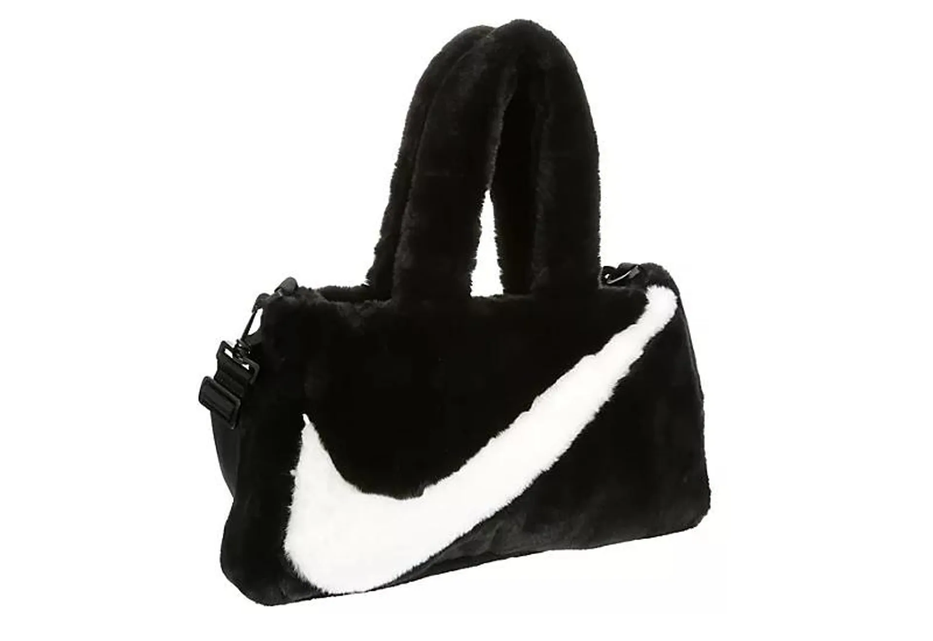 Nike Womens Faux Fur Tote - Black
