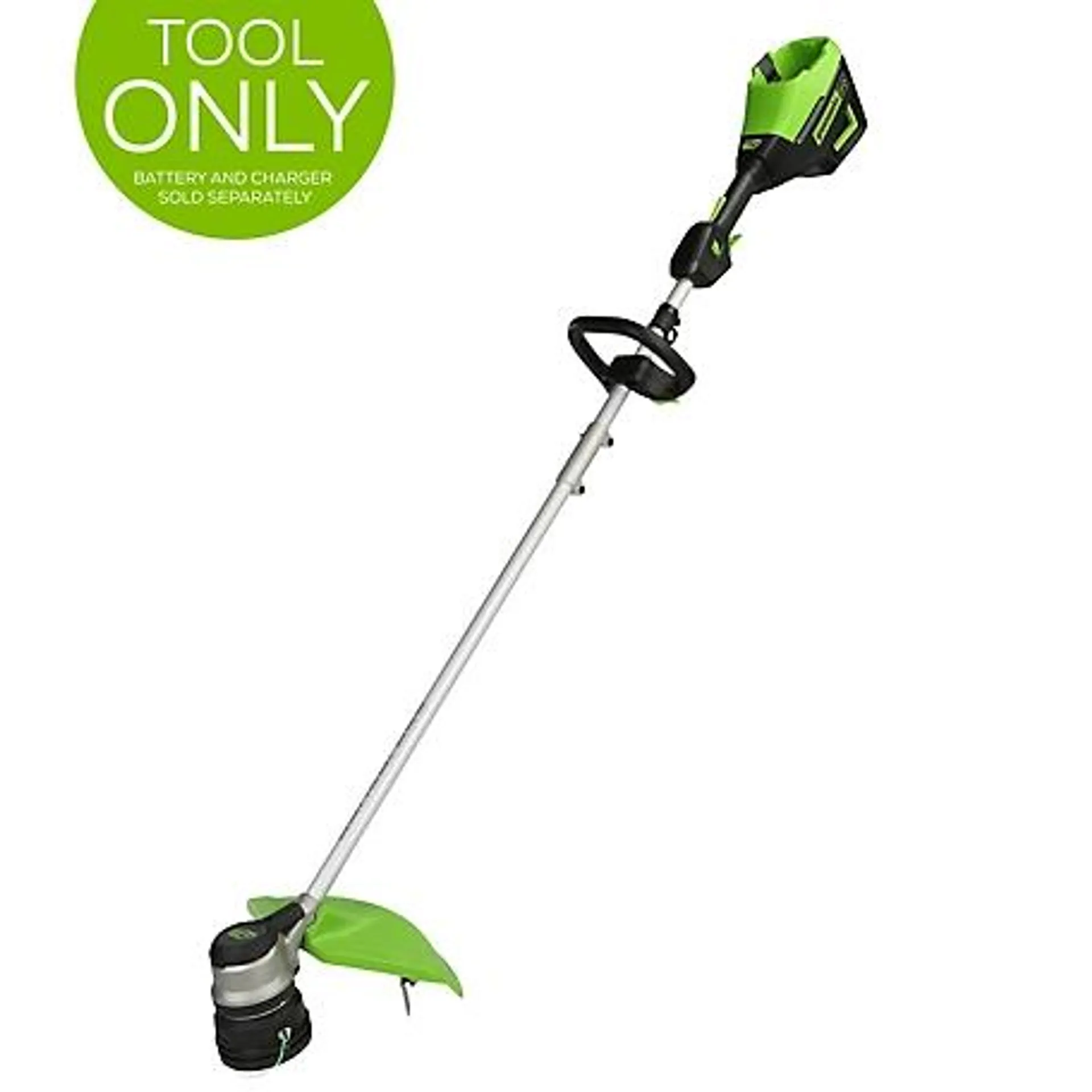 Greenworks 60V 16-in. Brushless Cordless Battery String Trimmer, Tool Only