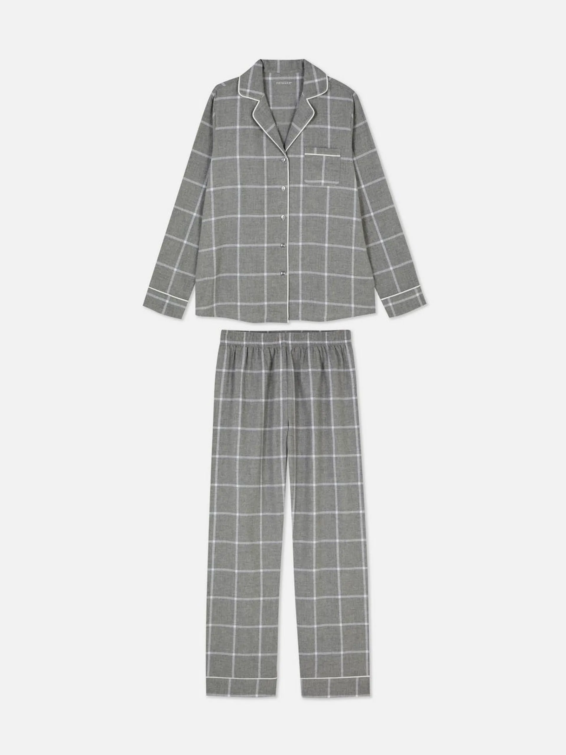 Long Sleeve Flannel Pajamas