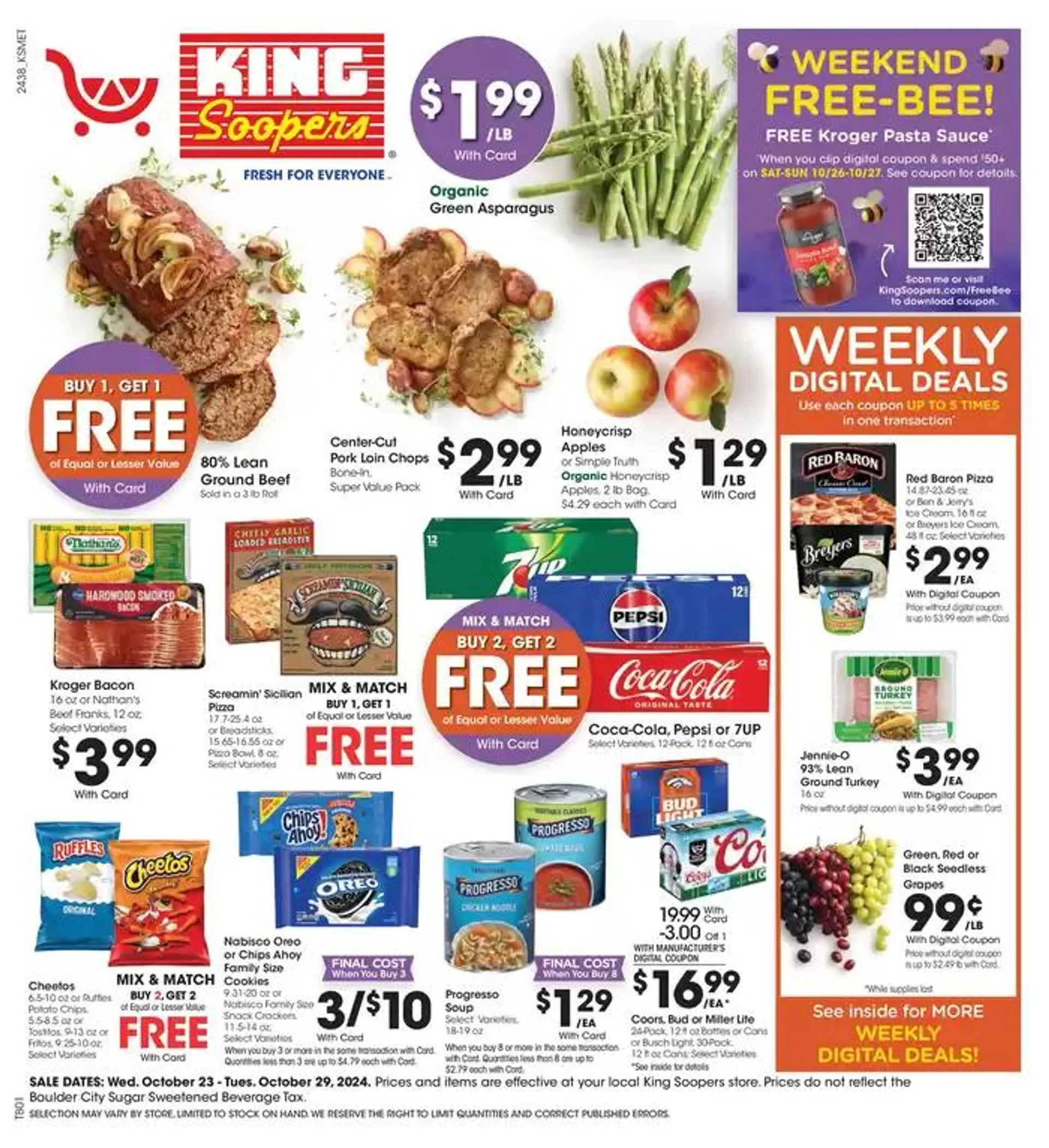 Weekly ad Weekly Ad from October 23 to October 29 2024 - Page 1