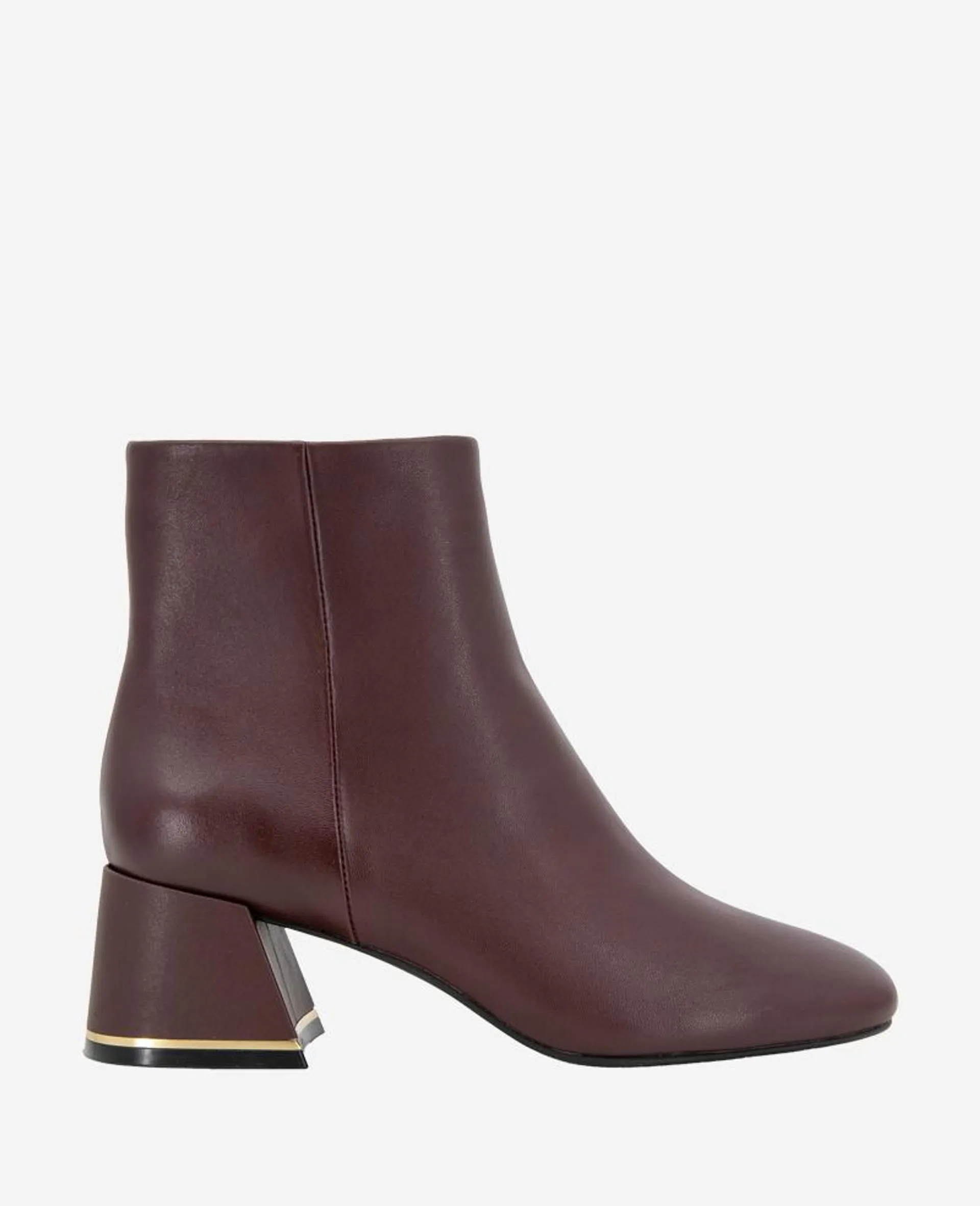 Alec Leather Bootie