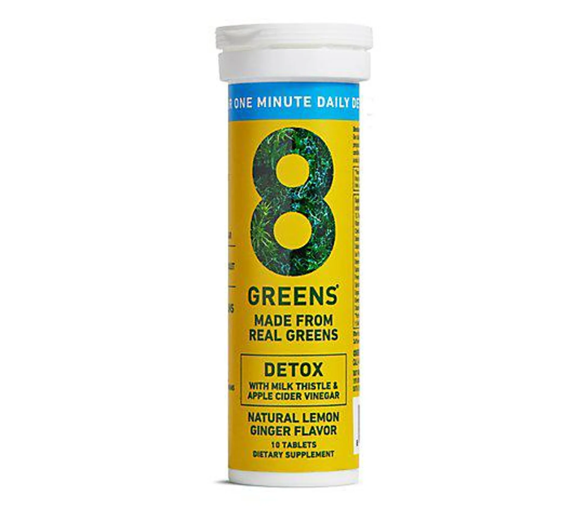 8Greens Detox Effervescent Drink Tablets, 30 Count