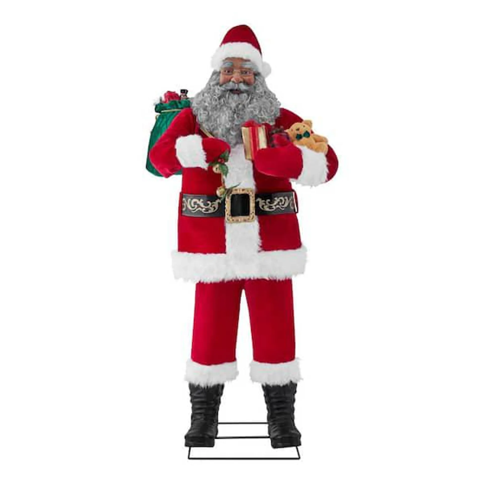 6 ft. Animated Singing Santa Christmas Animatronic