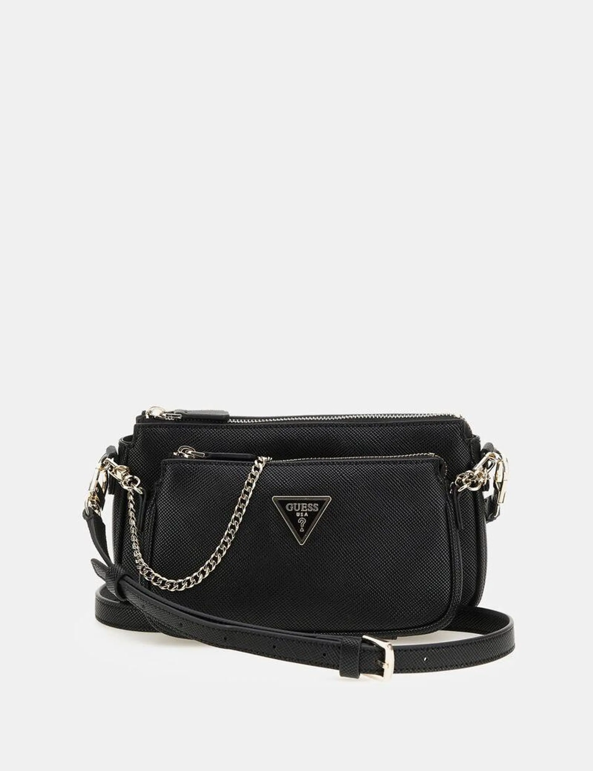 Noelle Saffiano Mini Crossbody Bag