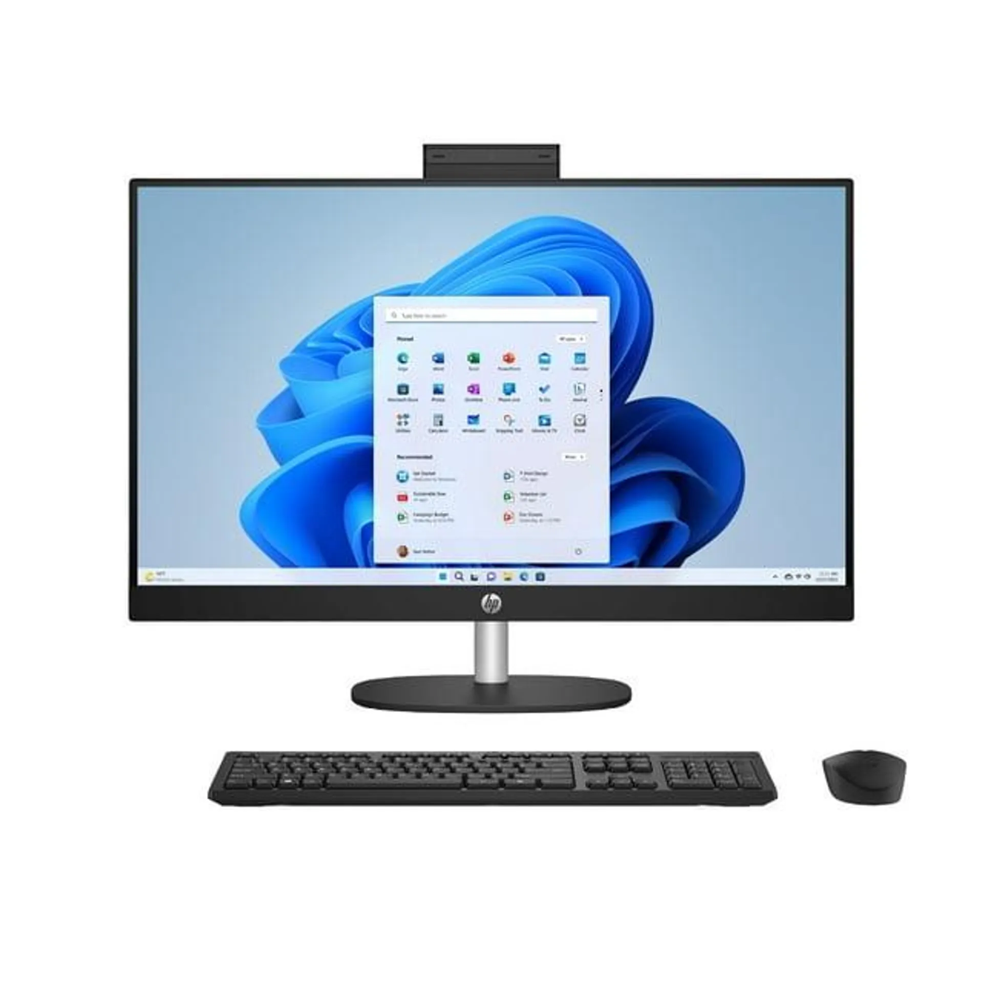 HP - 27" Touch-Screen All-in-One with Adjustable Height - AMD Ryzen 7 - 16GB Memory - 1TB SSD - Jet Black Desktop PC Computer