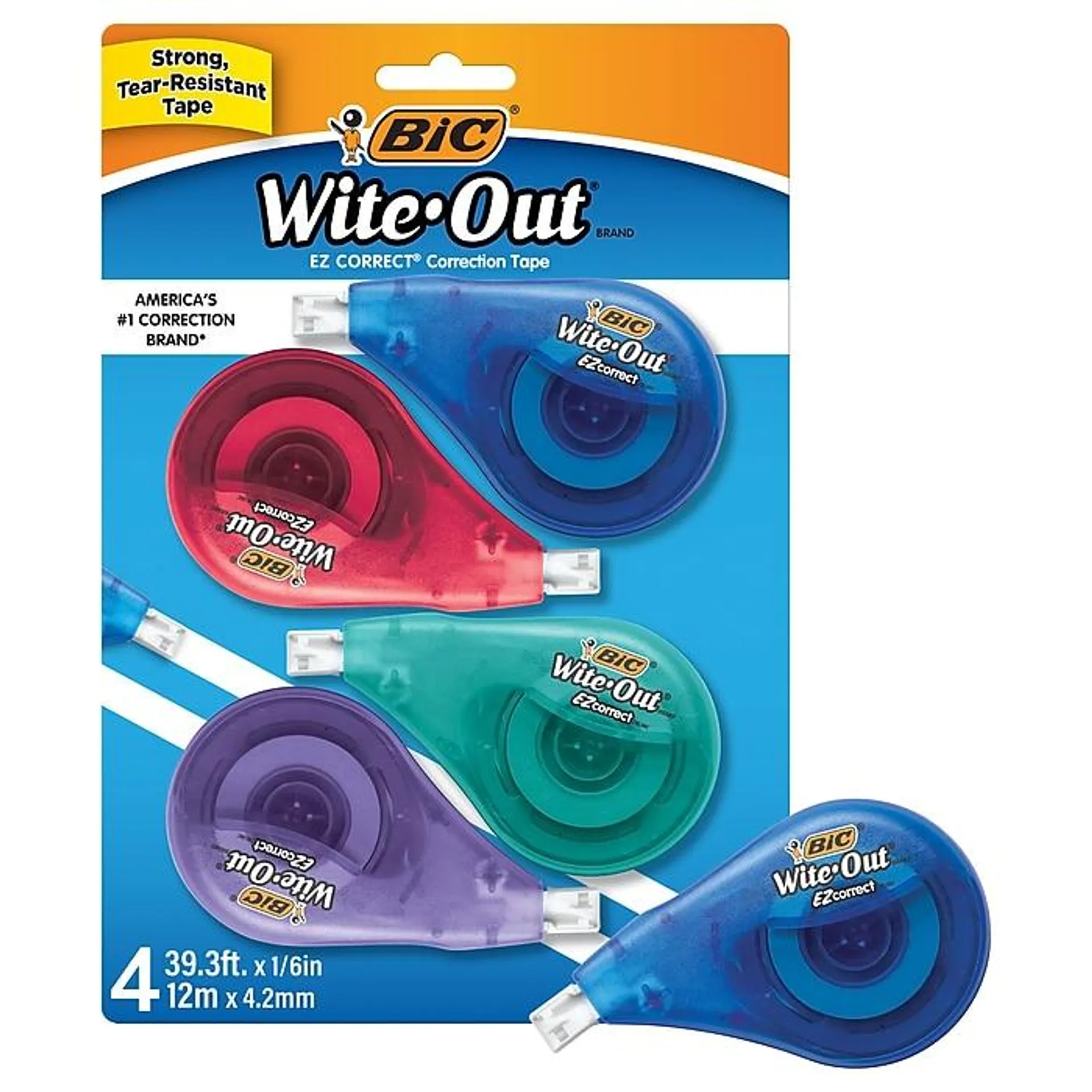 BIC Wite-Out Correction Tape,