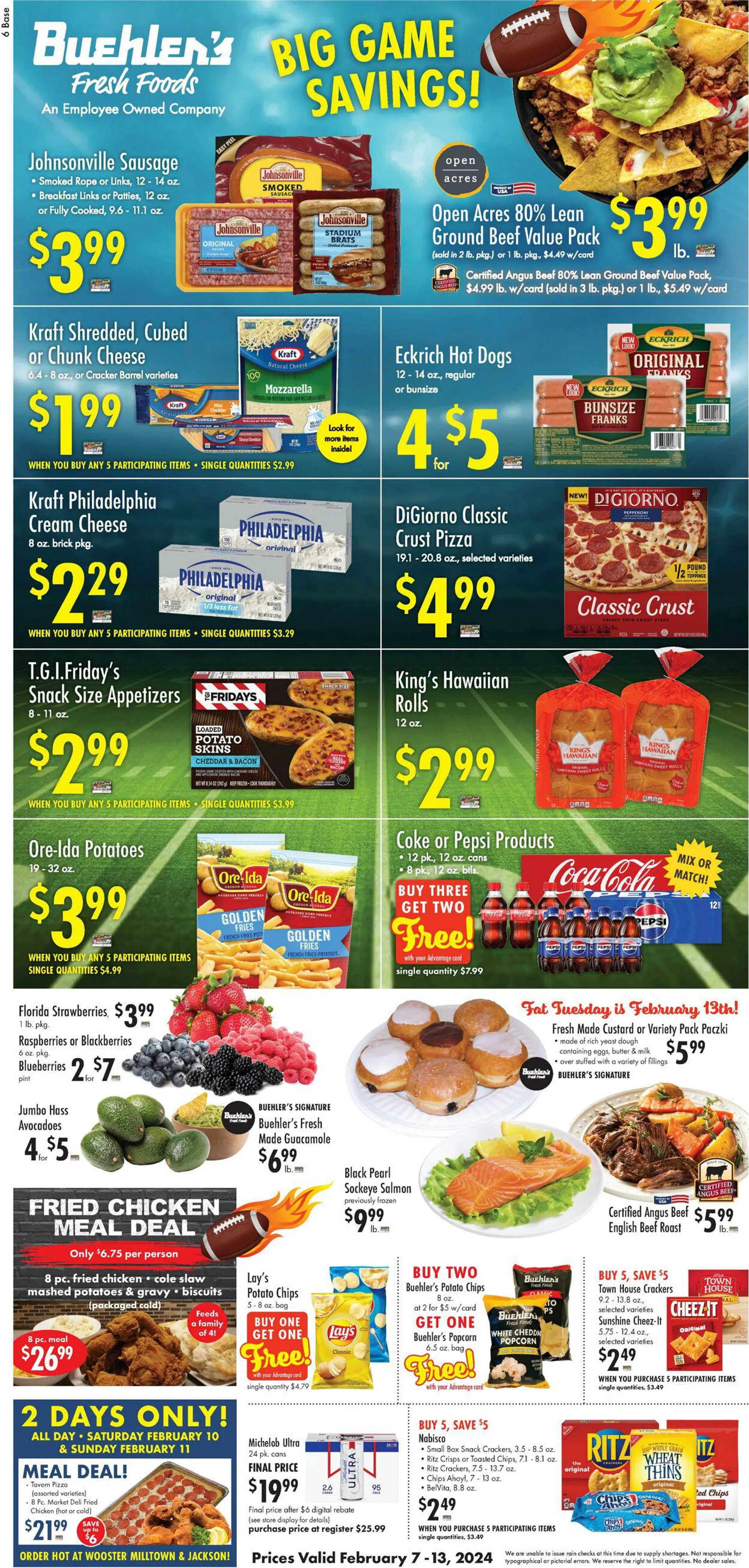 Weekly ad Buehler's Fresh Food from February 7 to February 13 2024 - Page 1