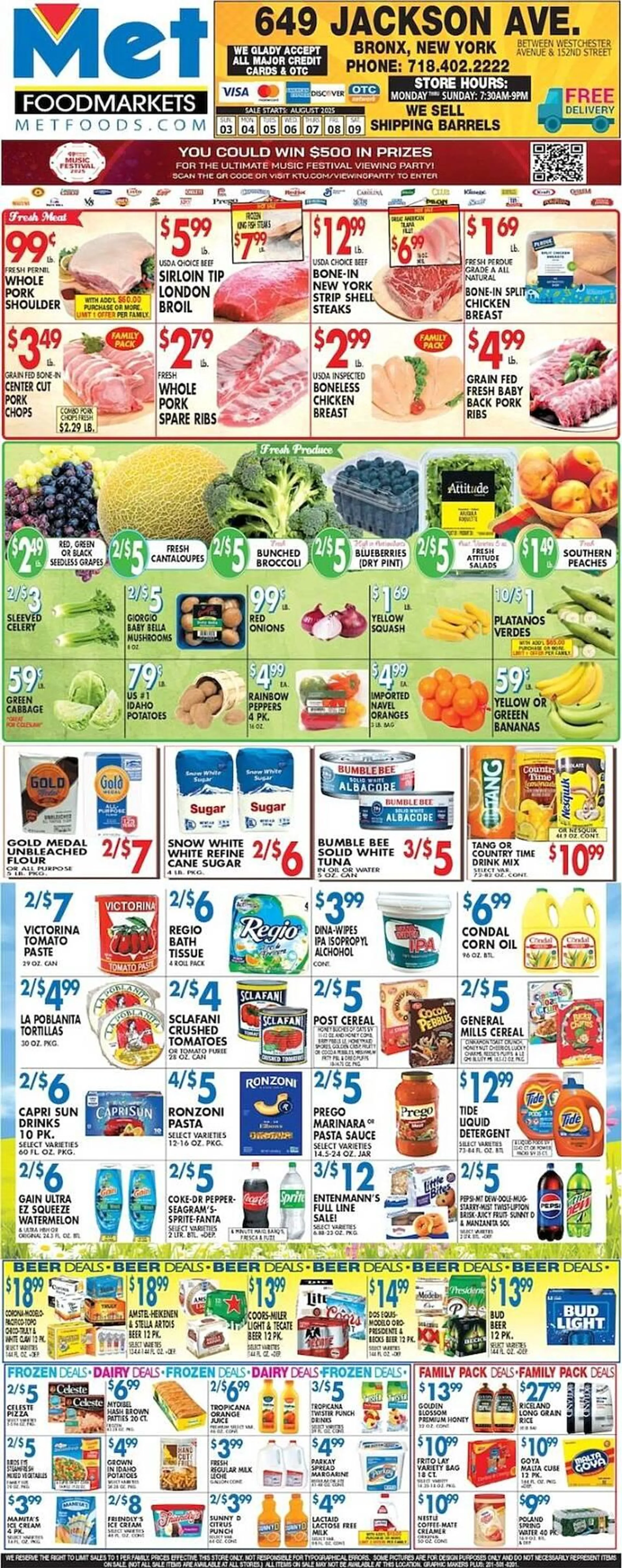 Weekly ad Met Foodmarkets Weekly Ad from August 3 to August 9 2025 - Page 1