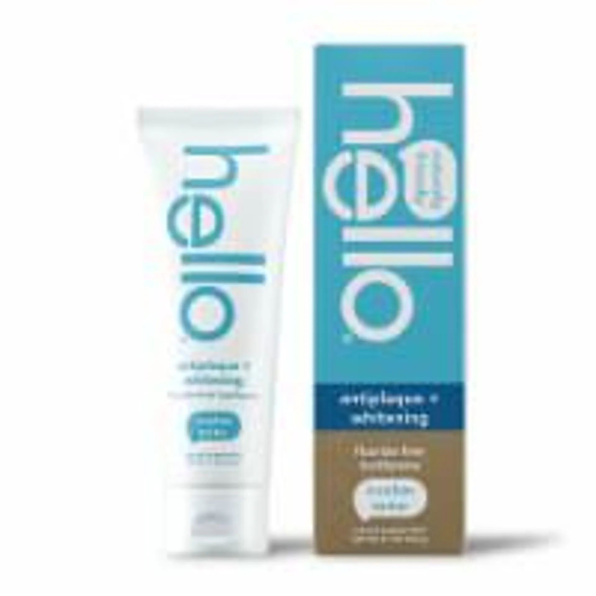 hello Antiplaque + Whitening Fluoride Free Toothpaste Tea Tree + Coconut Oil Vegan & SLS Free