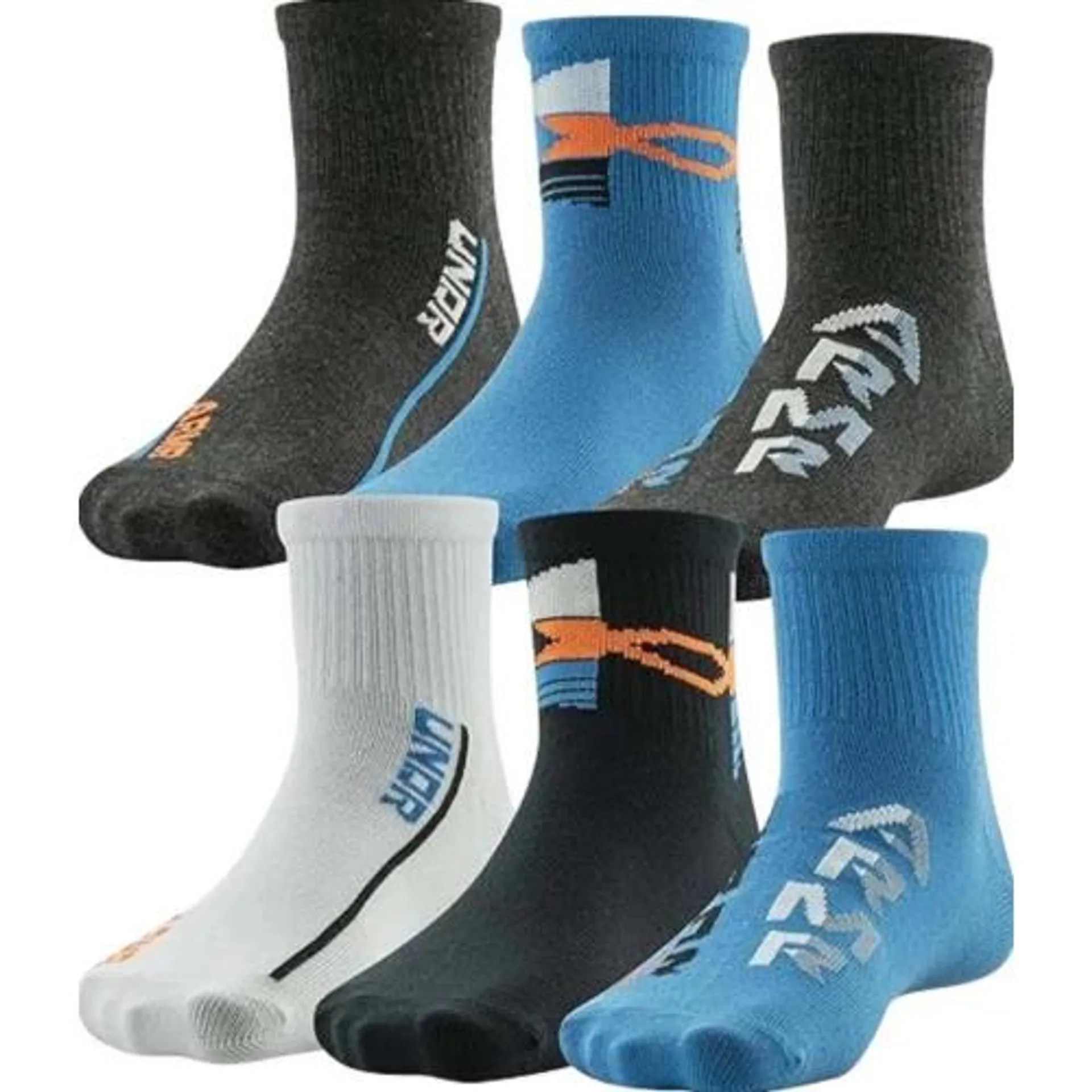 Youth Boys' Under Armour Boys' Essential Quarter Socks 6 Pack 6 Pack Quarter Socks