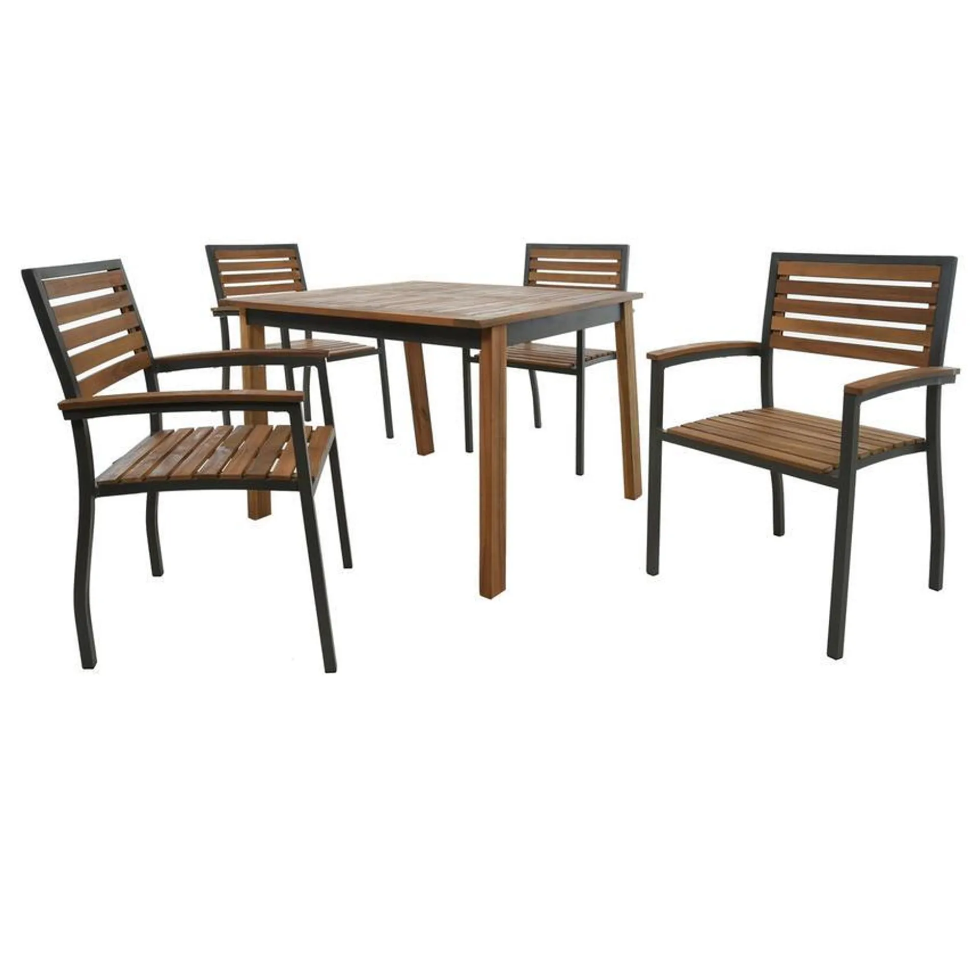 Boca Grande 5-Piece Square Patio Set