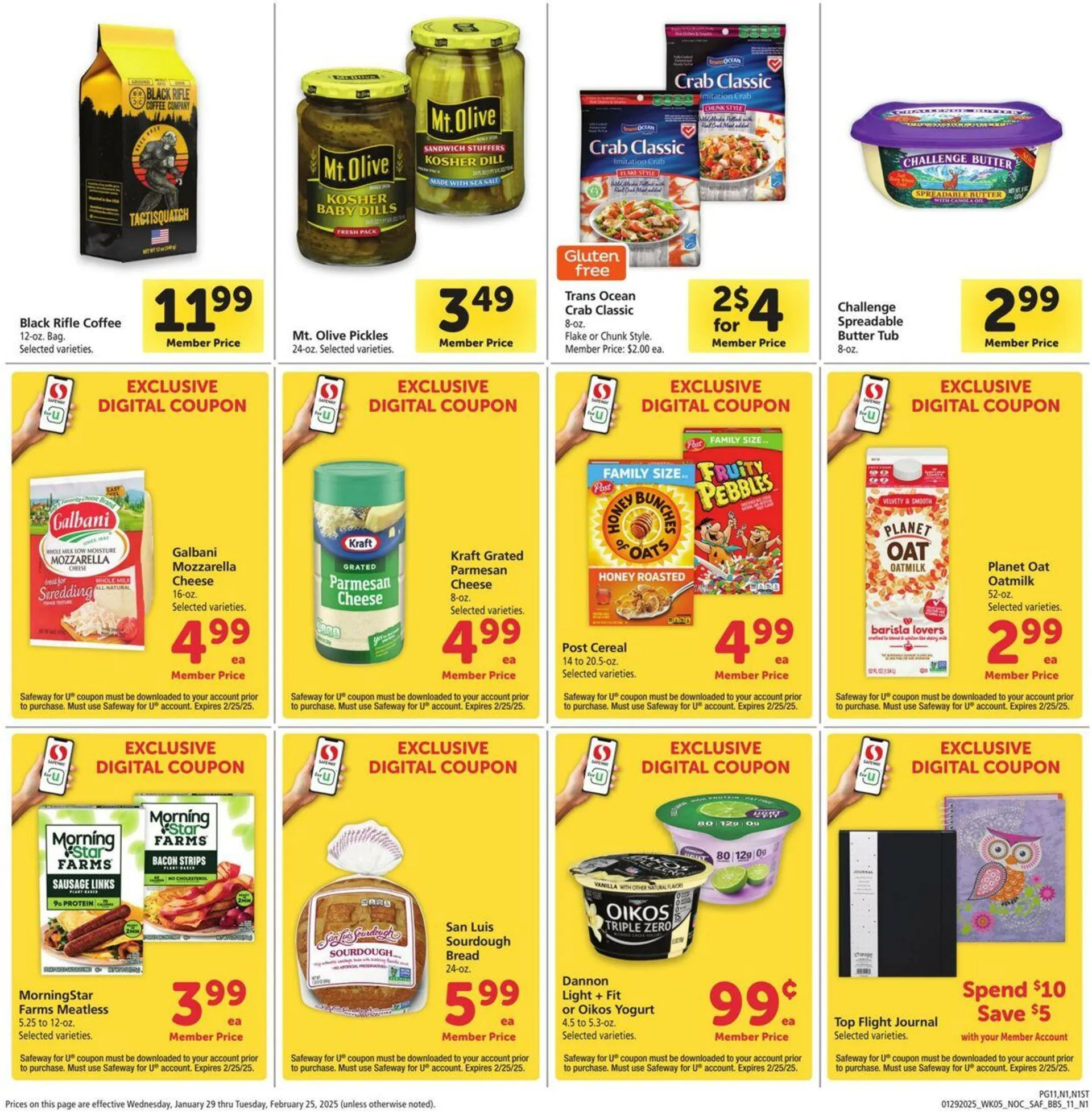 Catálogo de Safeway Current weekly ad 29 de enero al 25 de febrero 2025 - Página 11