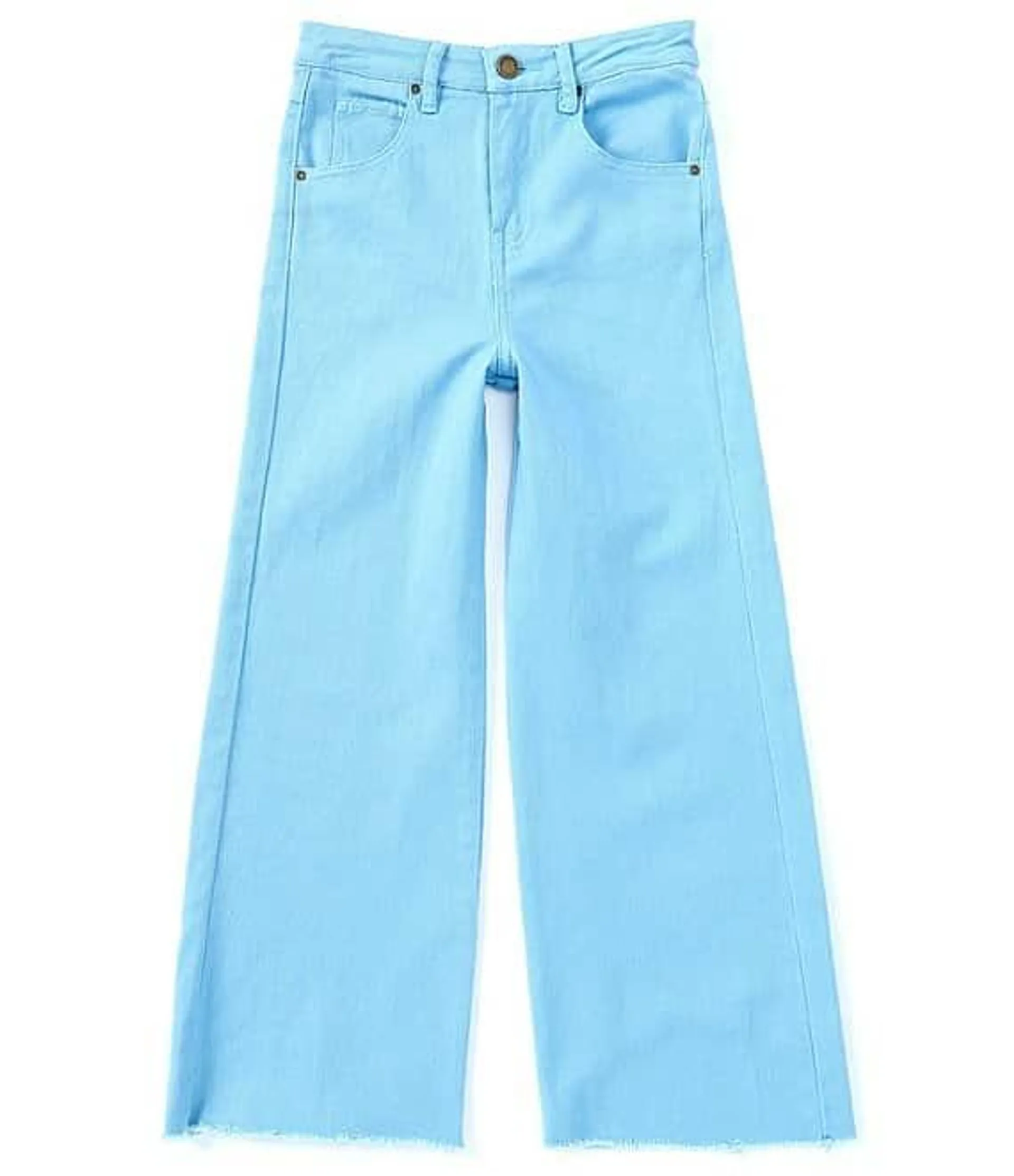 Big Girls 7-16 Wide-Leg Denim Jeans