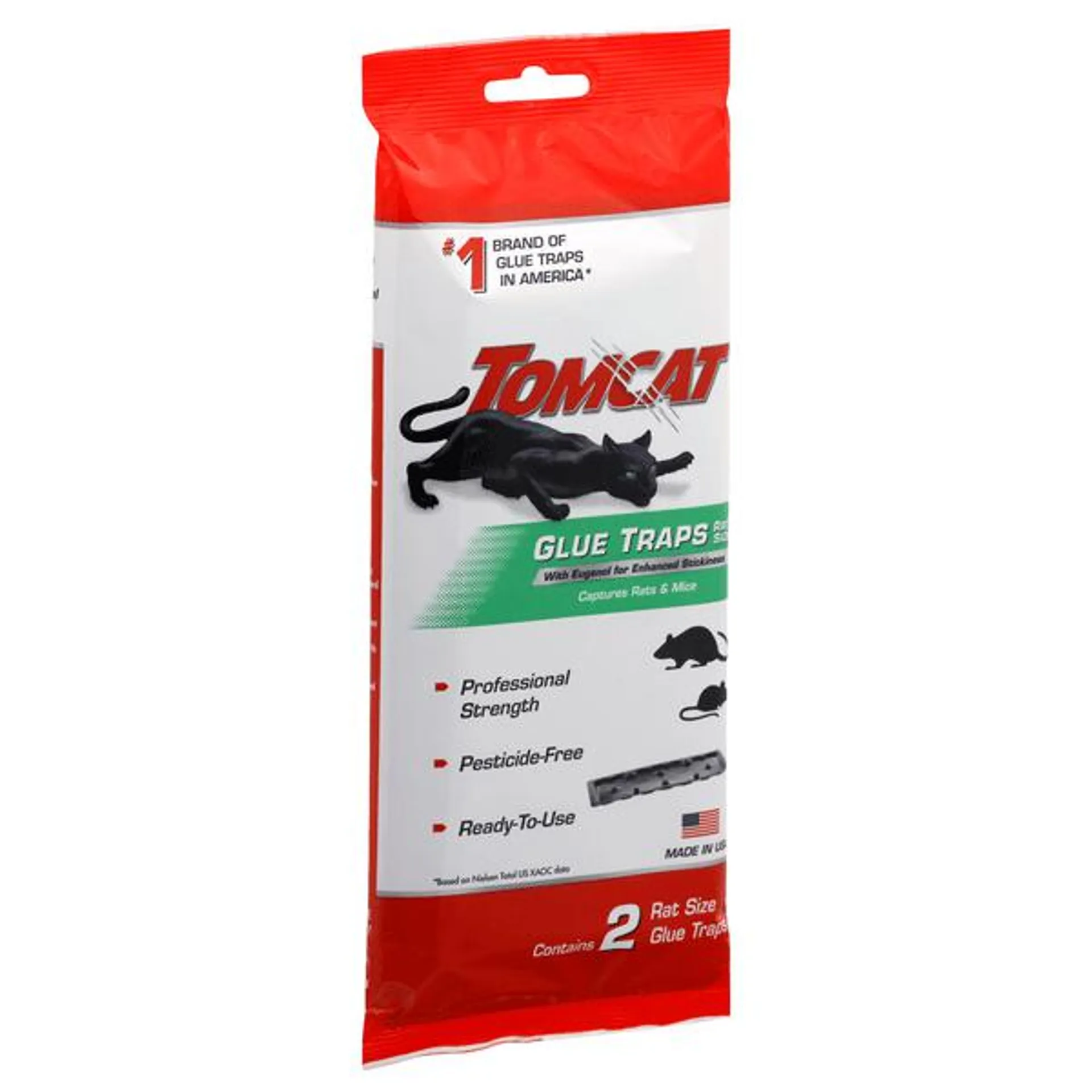 Tomcat Rat Size Glue Traps with Eugenol