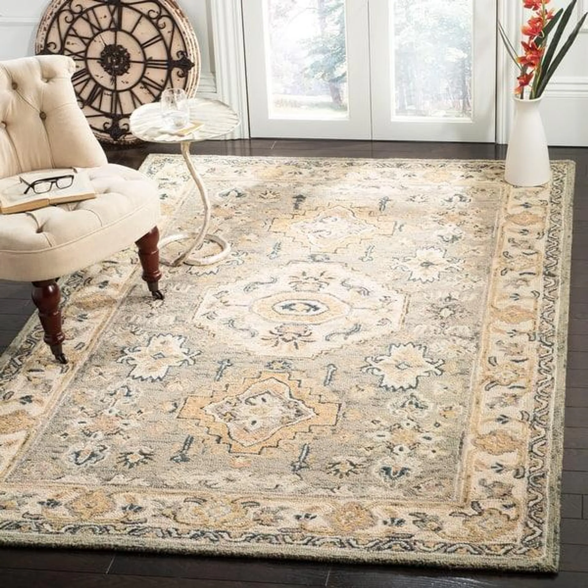 SAFAVIEH Handmade Aspen Marjorie Boho Tribal Wool Rug