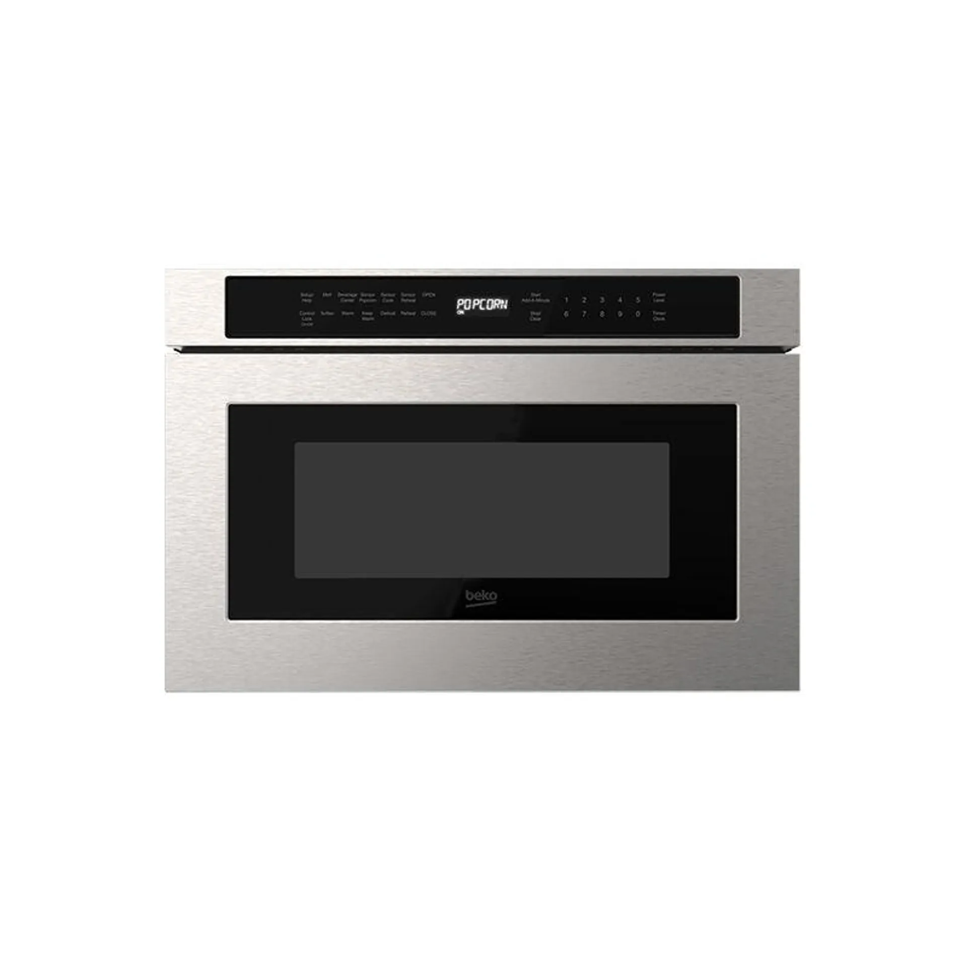 Beko 24 In. 1.2 cu. ft. Built-in Microwave with 10 Power Levels & Sensor Cooking Controls - Stainless Steel