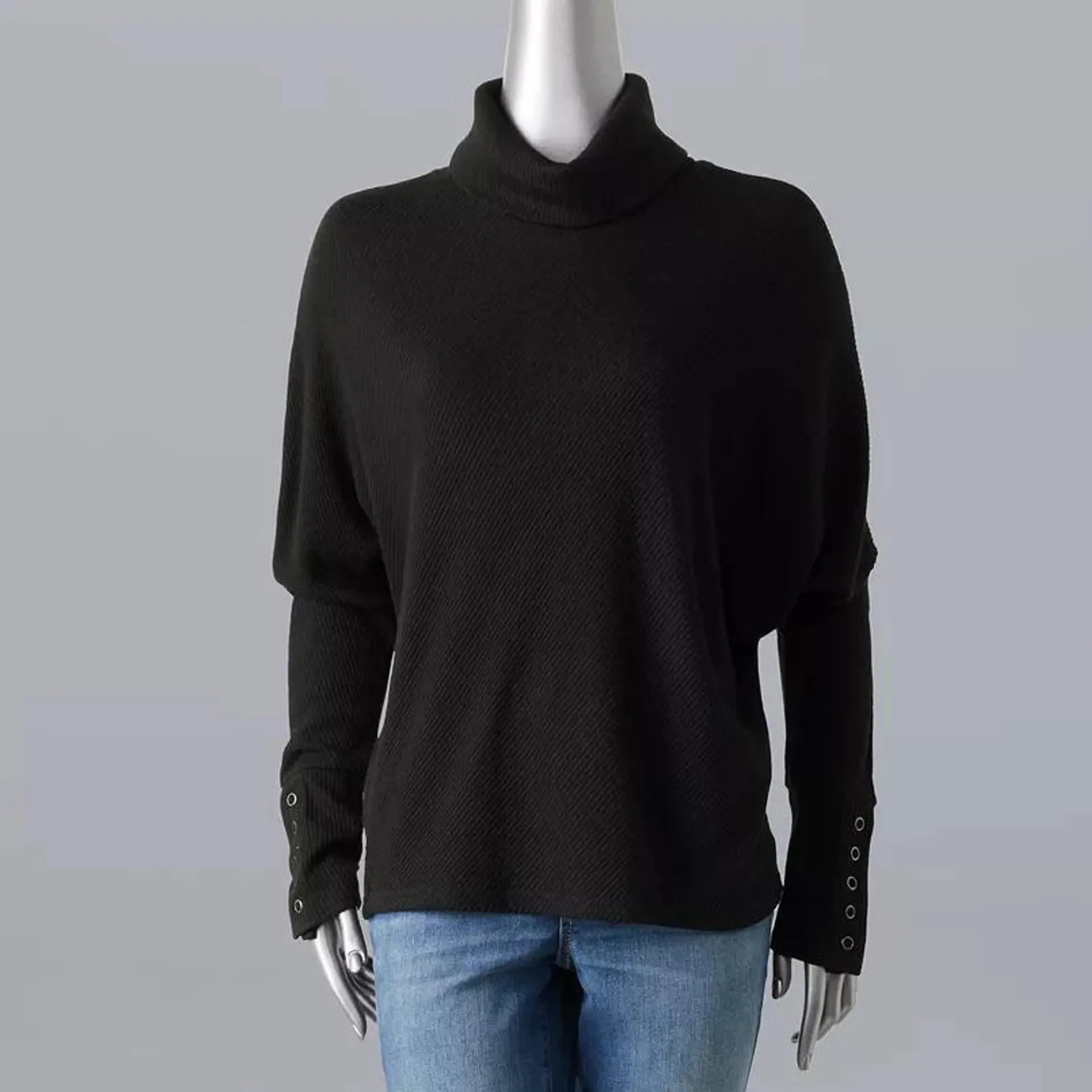 Women's Simply Vera Vera Wang Cozy Cowlneck Knit Top