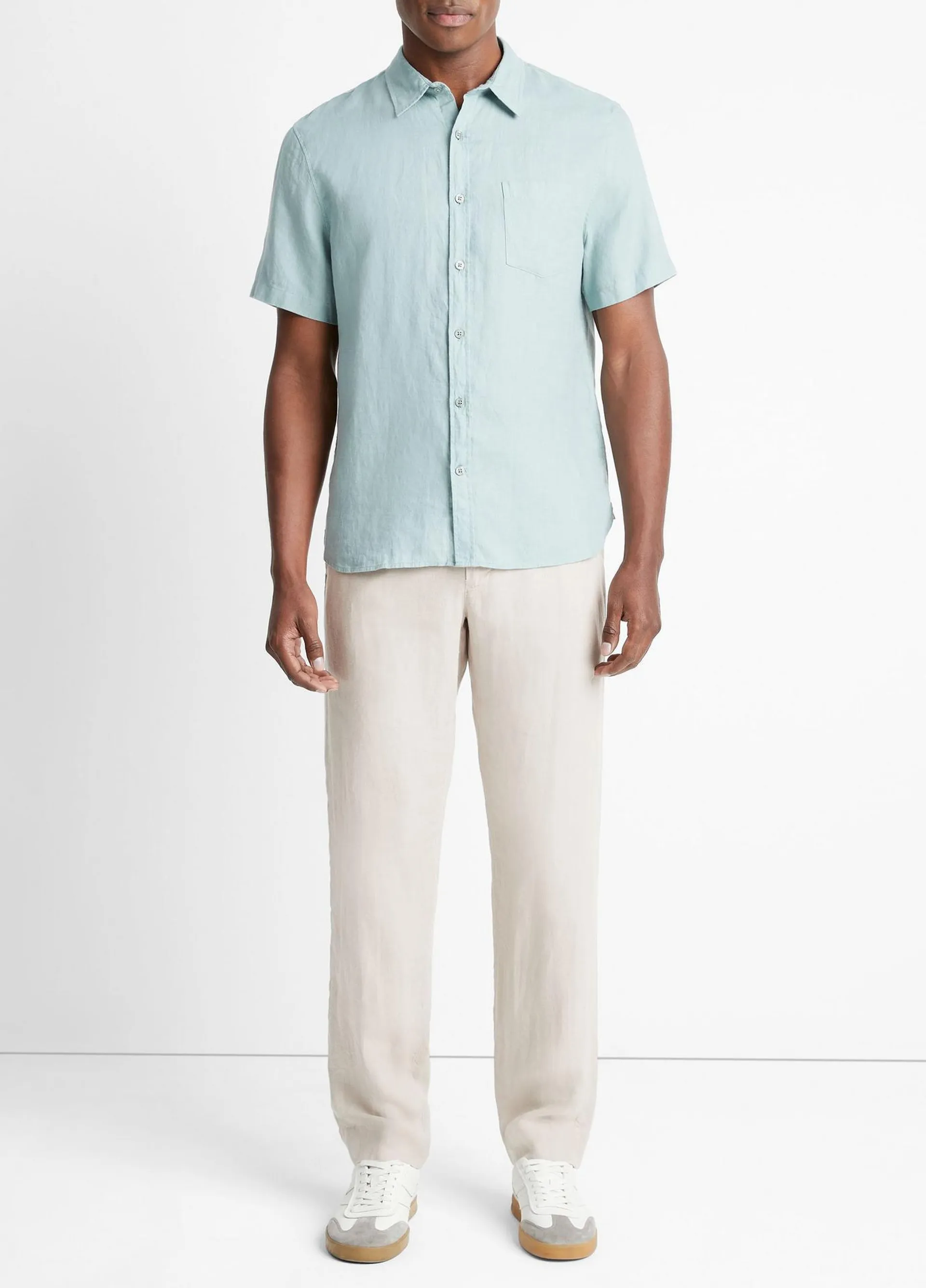 Linen Short-Sleeve Shirt