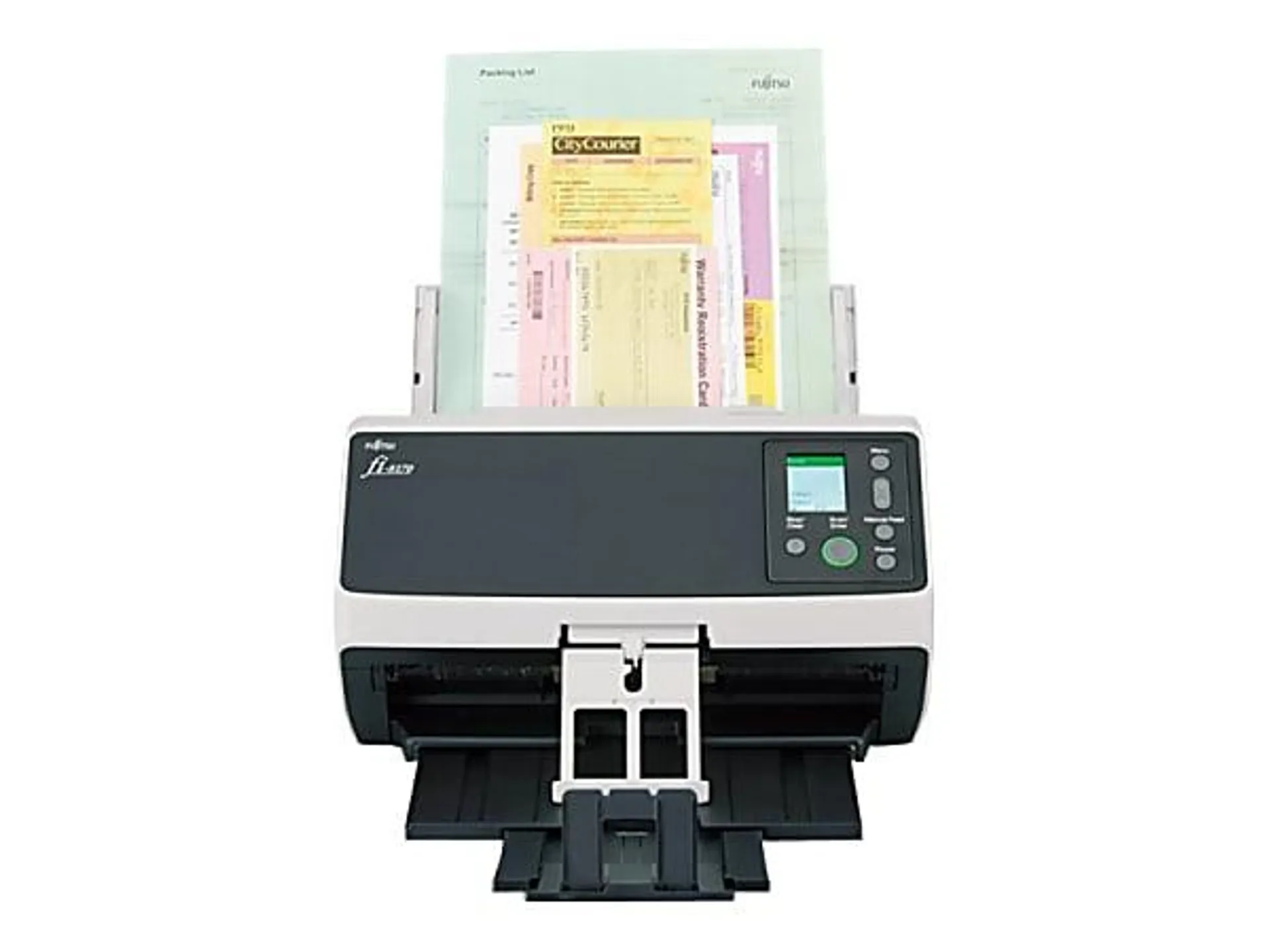 Fujitsu fi-8170 - Document scanner - Dual CIS - Duplex - - 600 dpi x 600 dpi - up to 70 ppm (mono) / up to 70 ppm (color) - ADF (100 sheets) - up to 10000 scans per day - Gigabit LAN, USB 3.2 Gen 1x1