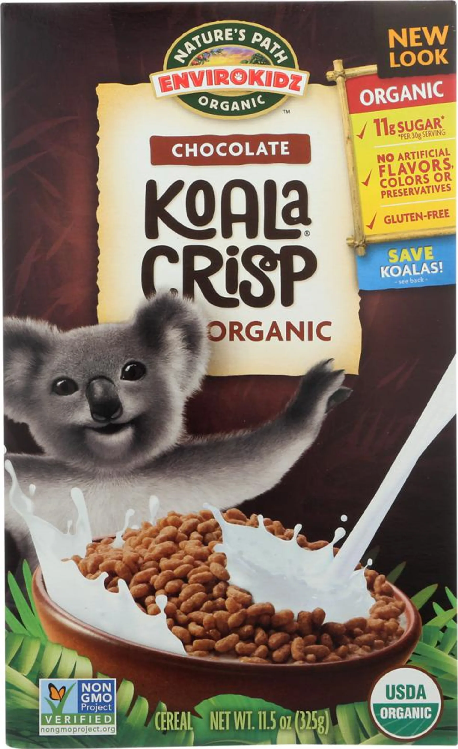 Enviro Kidz Cereals Cereal Koala Cocoa Crisp 11.5z