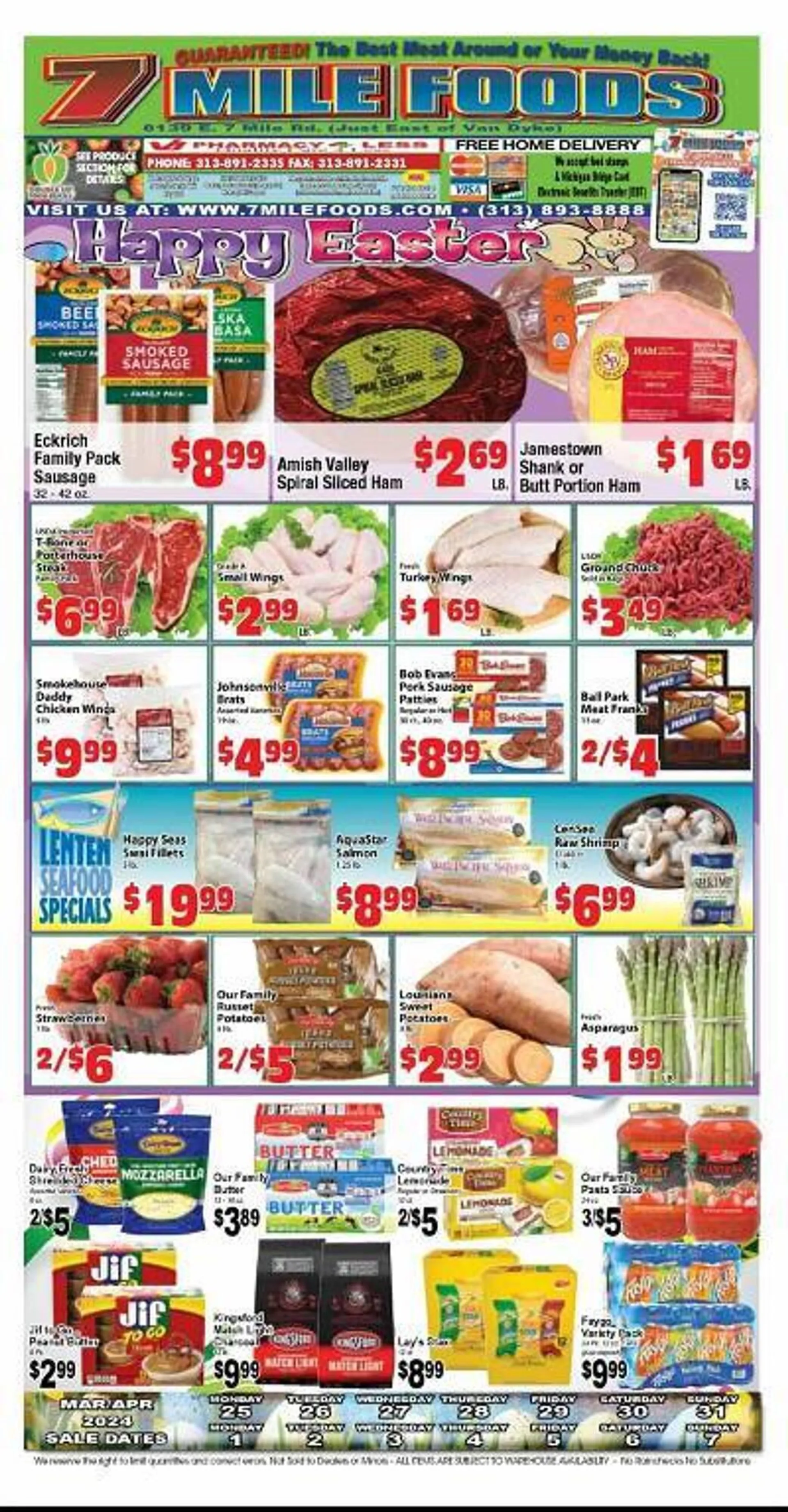 Weekly ad 7 Mile Foods Weekly Ad from March 25 to April 7 2024 - Page 
