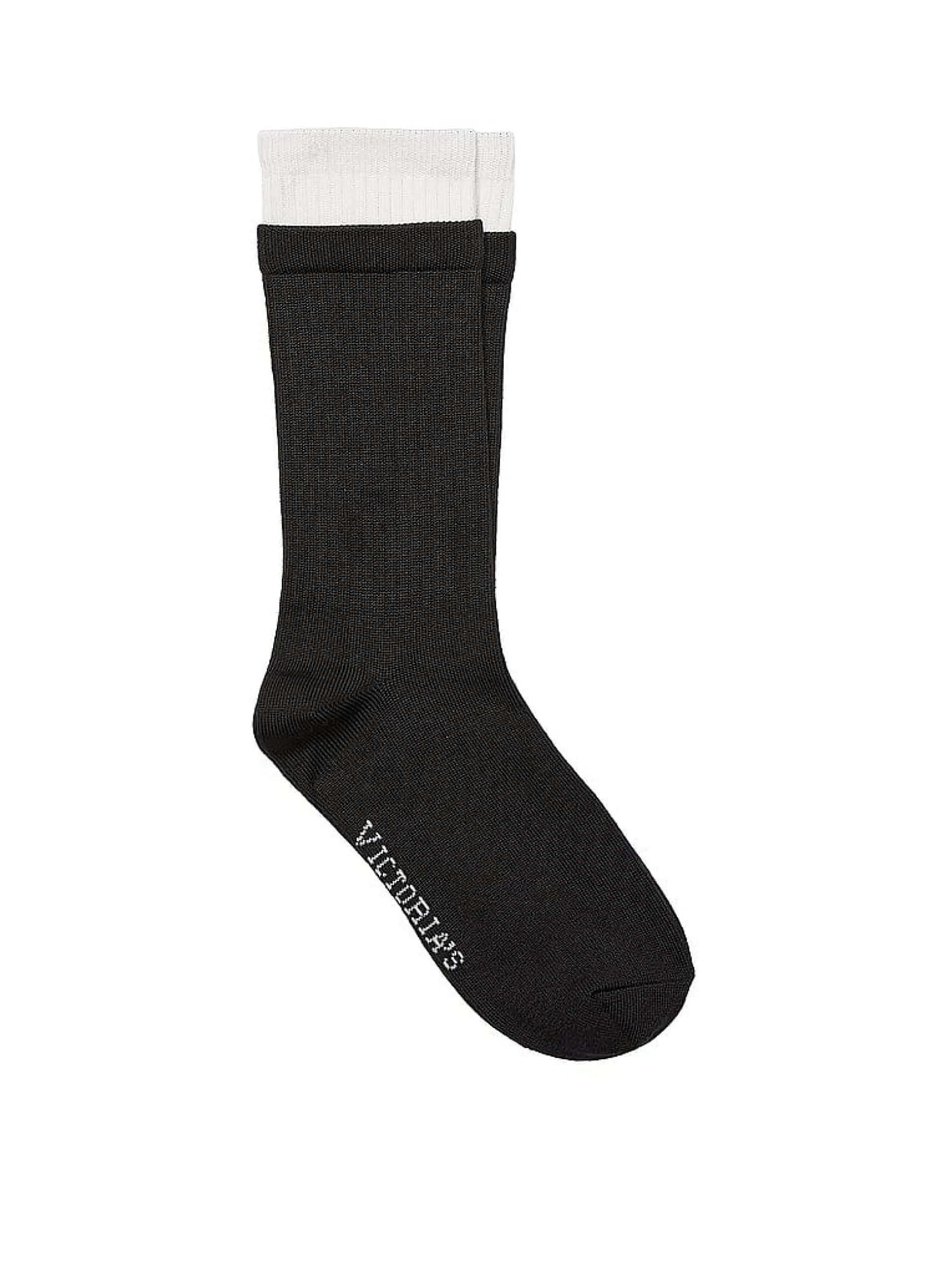 Double Layer Crew Socks