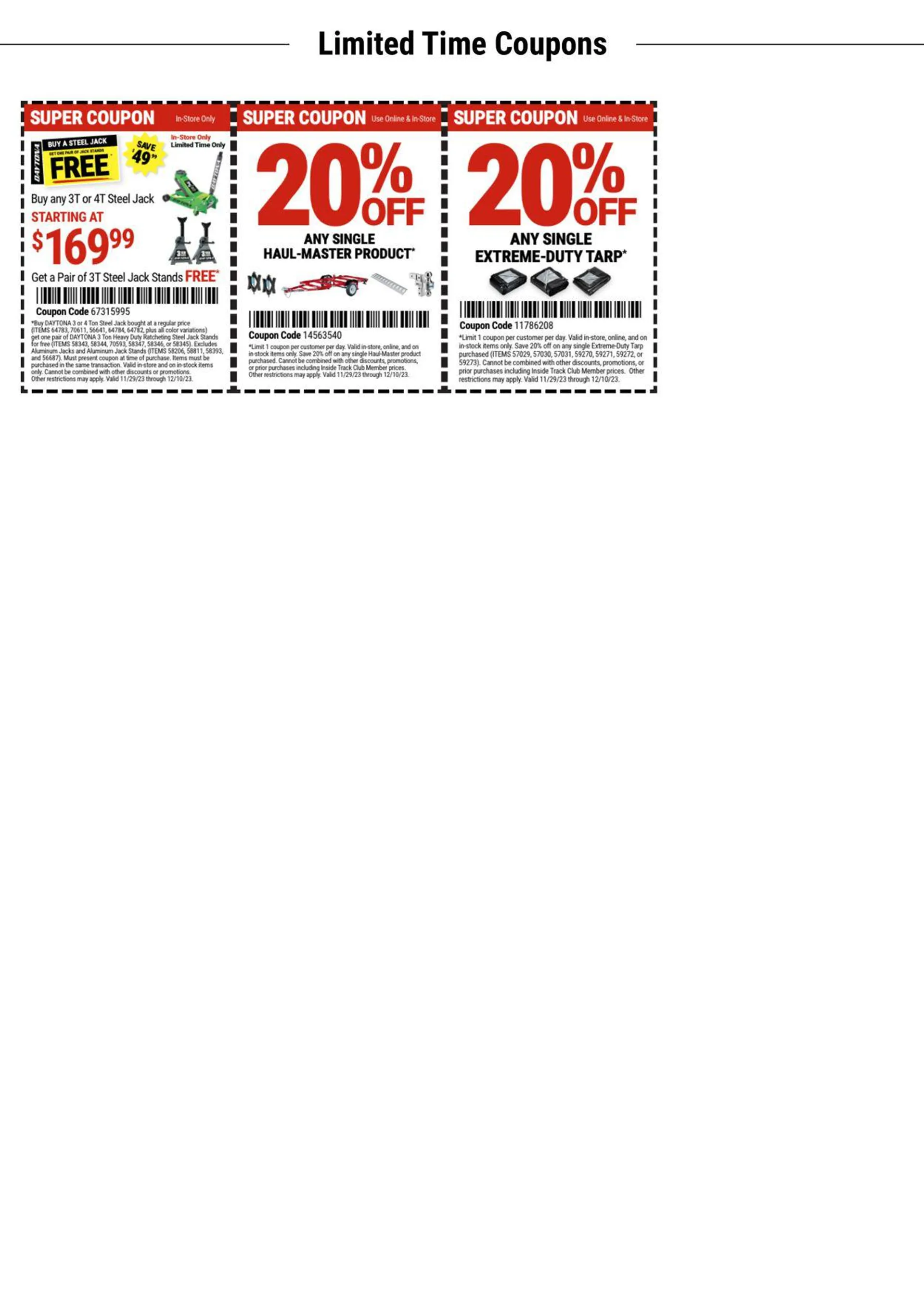 Weekly ad Harbor Freight from December 5 to December 18 2023 - Page 13